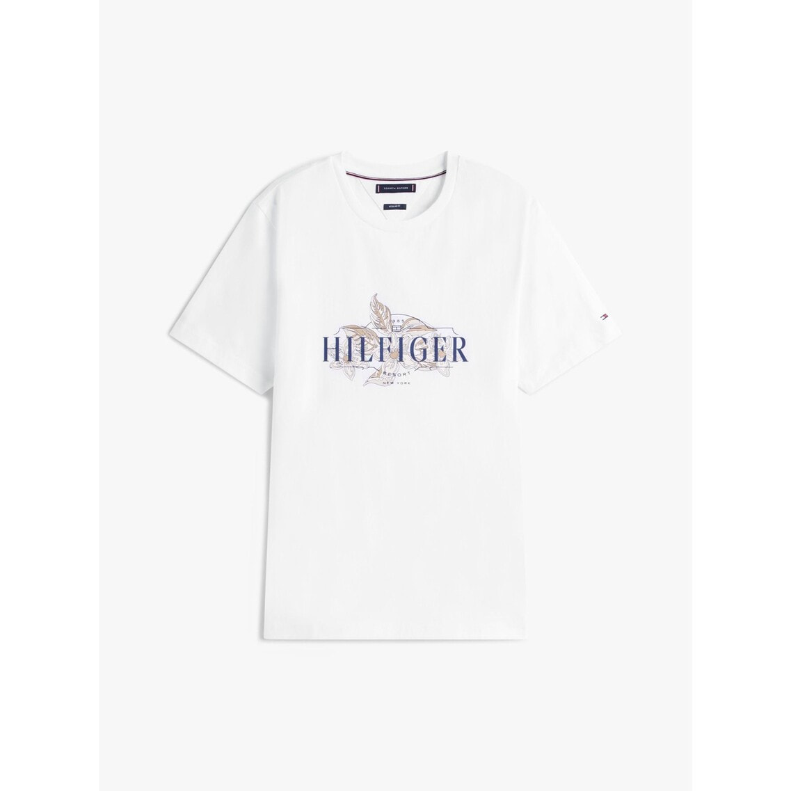 トロピカルフローラルヒルフィガーTシャツ トロピカルフローラルヒルフィガーTシャツ | トミー