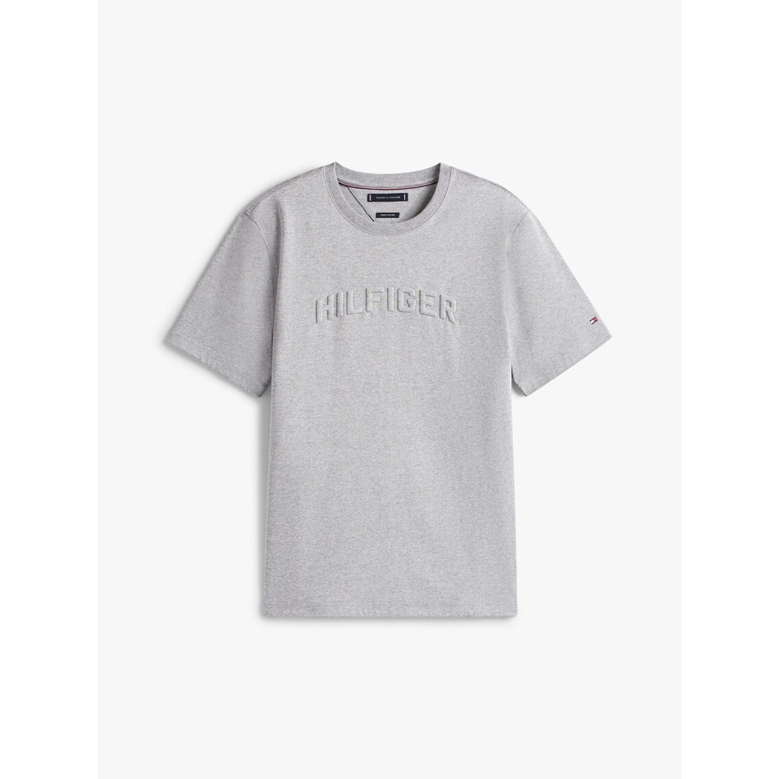 ヒルフィガーアーチエンボスTシャツ | トミー ヒルフィガー