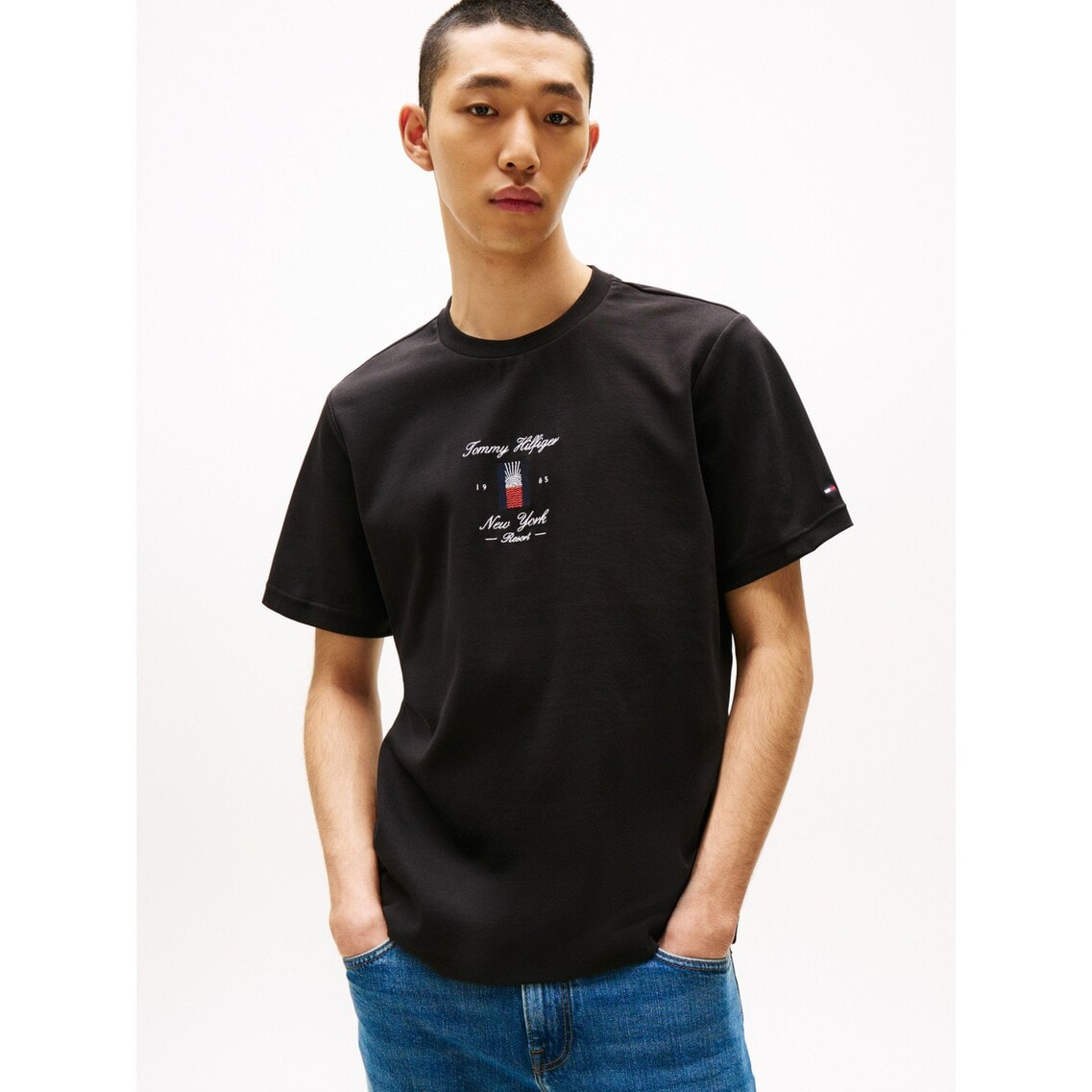 シーズナルフラッグロゴTシャツ | トミー ヒルフィガー | トミー