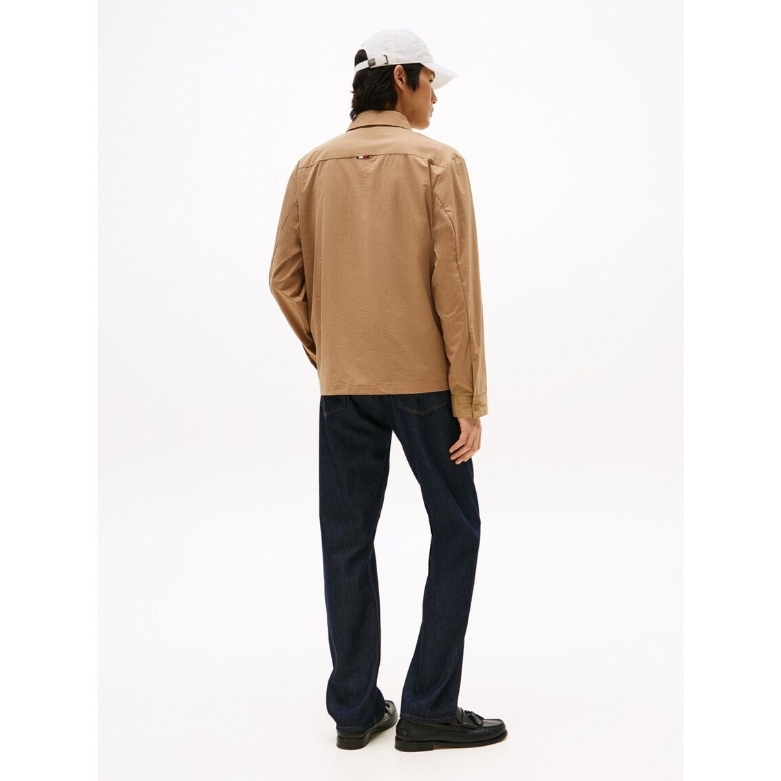 TOMMI  122㎝　ジャケット、パンツ、シャツ カーキジャケット 青チェックシャツ 白Tシャツ 黒パンツ