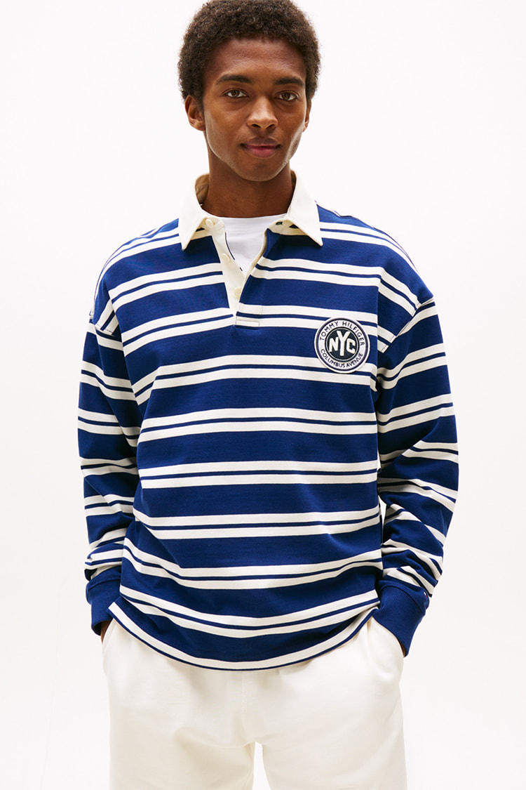 トミーヒルフィガー　ラガーシャツ　オーバーサイズ トミーヒルフィガー ラガーシャツ オーバーサイズ 楽天市場