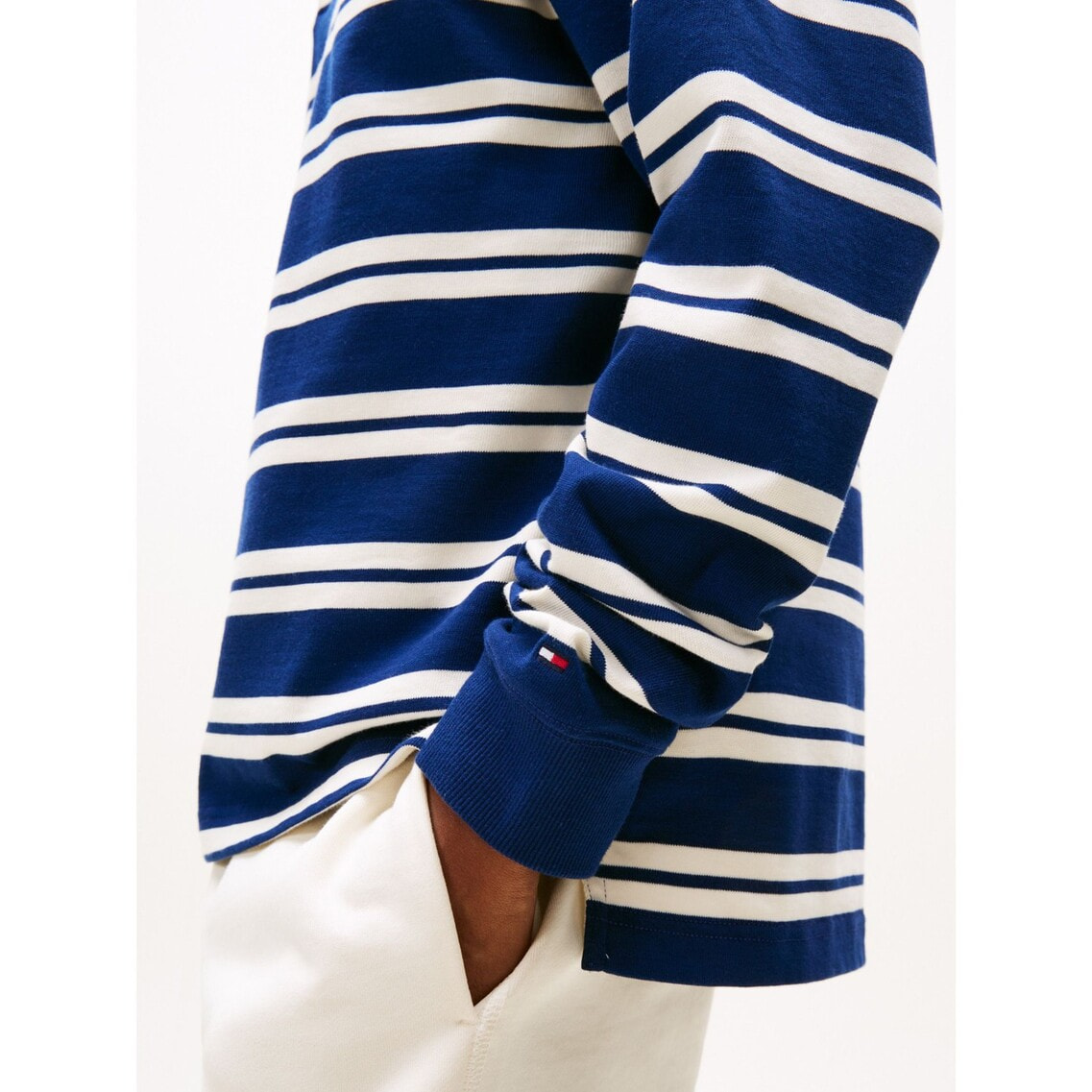 【美品✨】THOM BROWNE ラガーシャツ トリコカラー ボーダー 昭和レトロ♪黄色と緑のボーダー ラガーシャツ - メルカリ