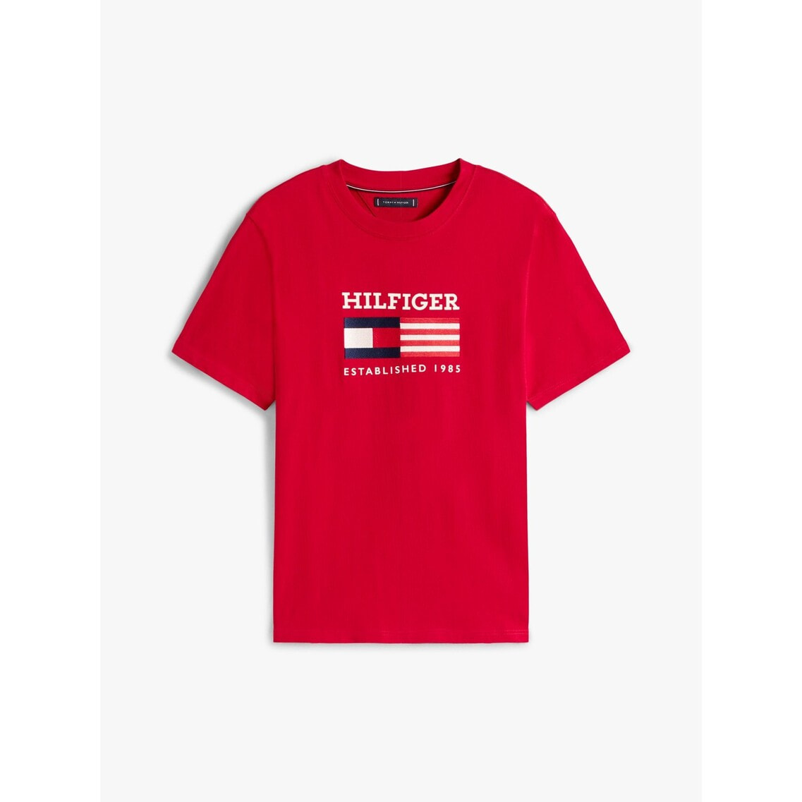   トミー ロゴＴシャツ ヒルフィガーアーチエンボスTシャツ | トミー ヒルフィガー