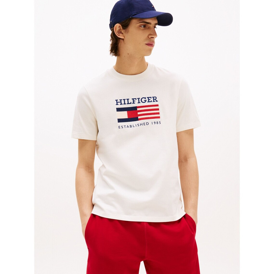 アメリカーナモノタイプフラッグボックスTシャツ アメリカーナモノタイプフラッグボックスTシャツ | トミー