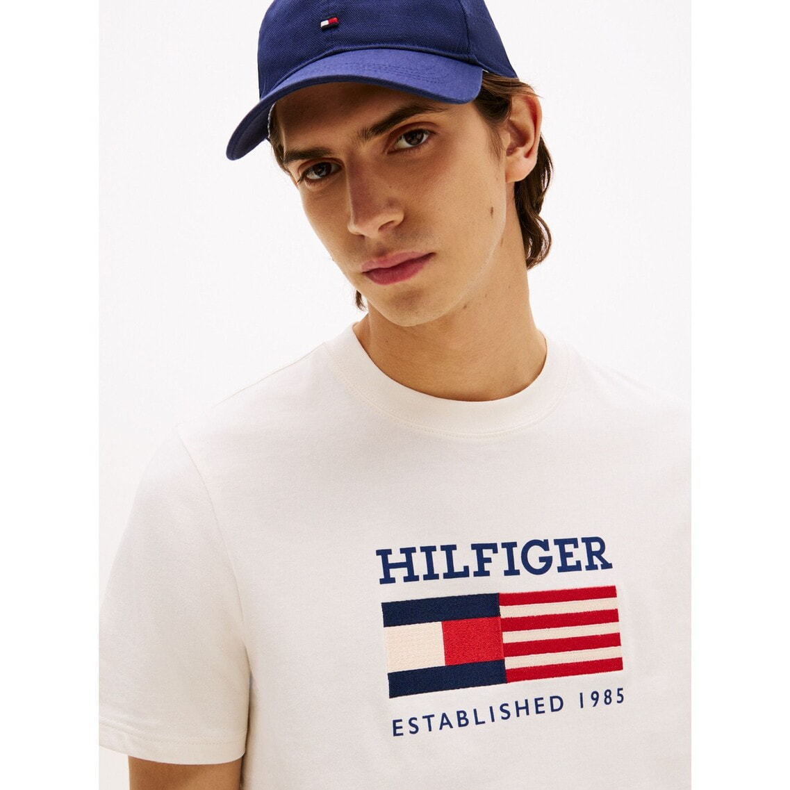 アメリカーナモノタイプフラッグボックスTシャツ アメリカーナモノタイプフラッグボックスTシャツ | トミー