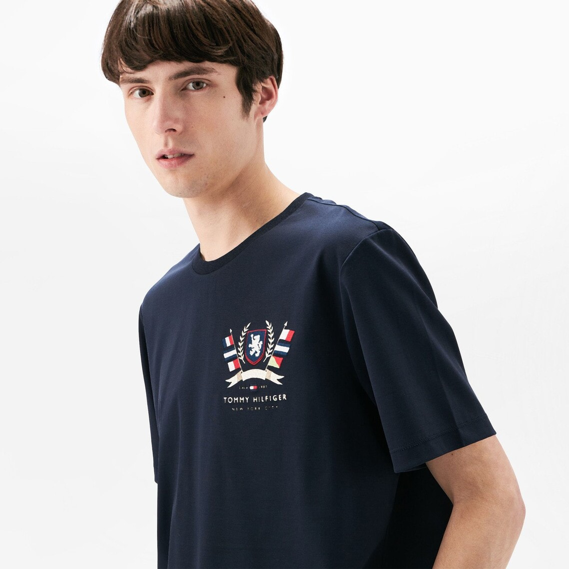 ヒルフィガークレストインターロックT 2点でさらに10％OFF】ヒルフィガークレストインターロックT