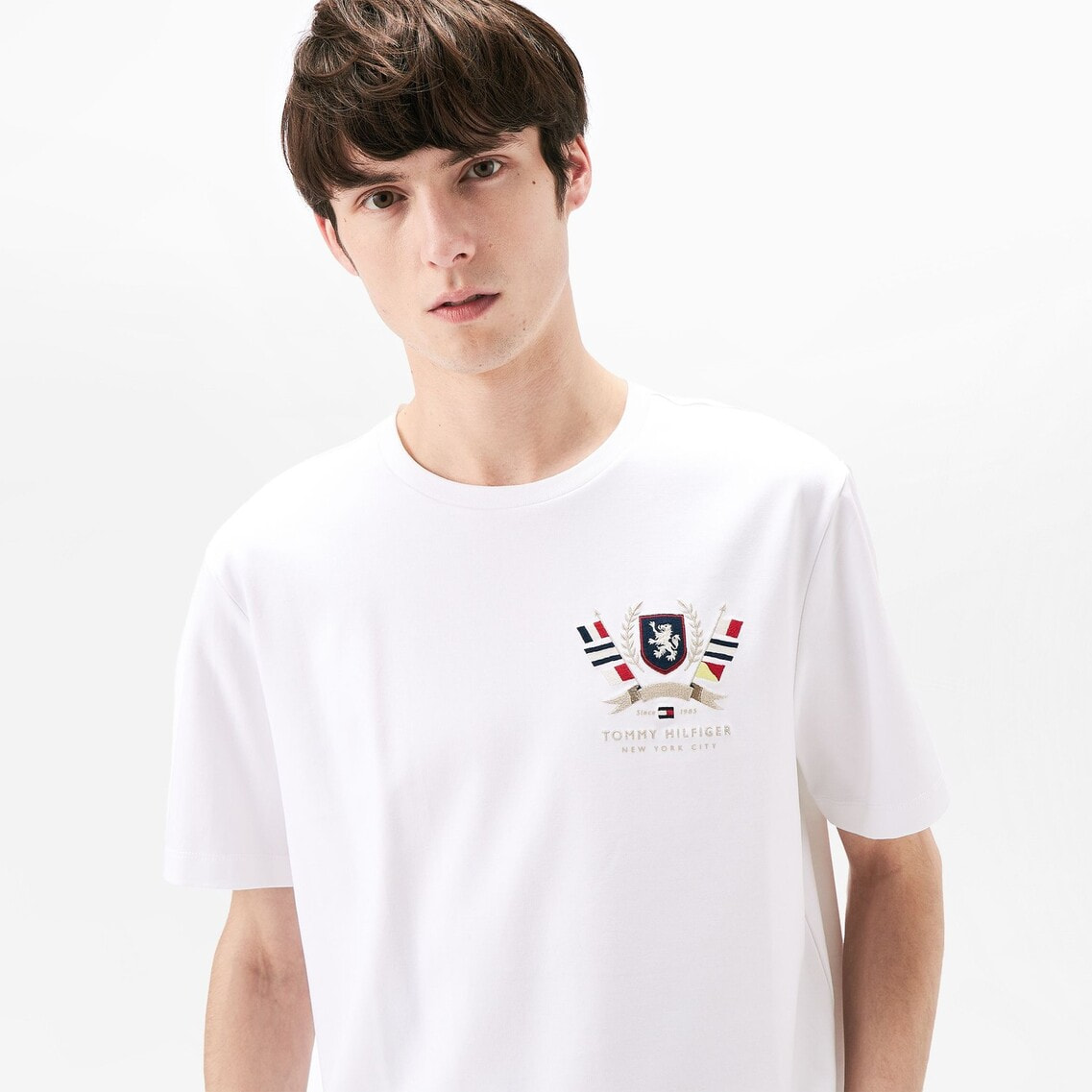 ヒルフィガークレストインターロックT 2点でさらに10％OFF】ヒルフィガークレストインターロックT