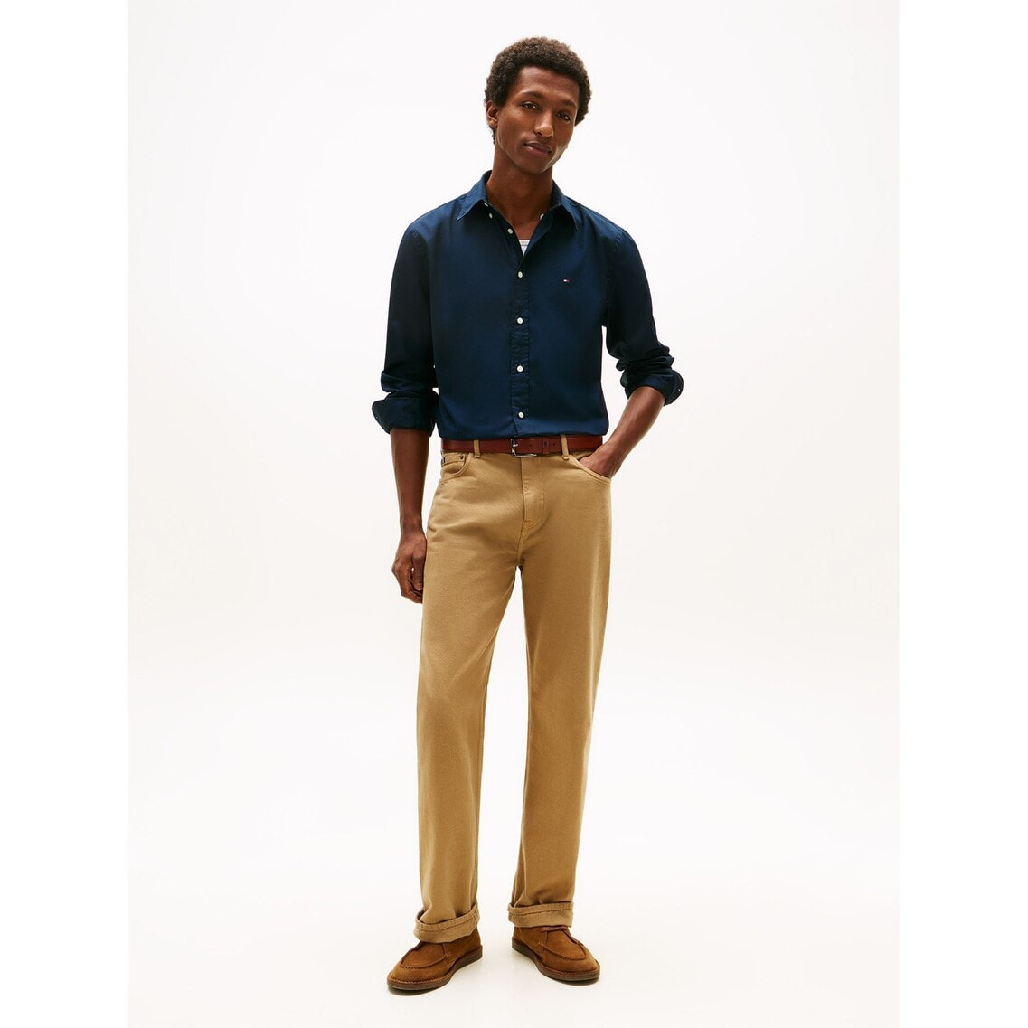 トミー ヒルフィガー（ ）/コアフレックスポプリンソリッドシャツ コアフレックスポプリンソリッドシャツ | トミー ヒルフィガー