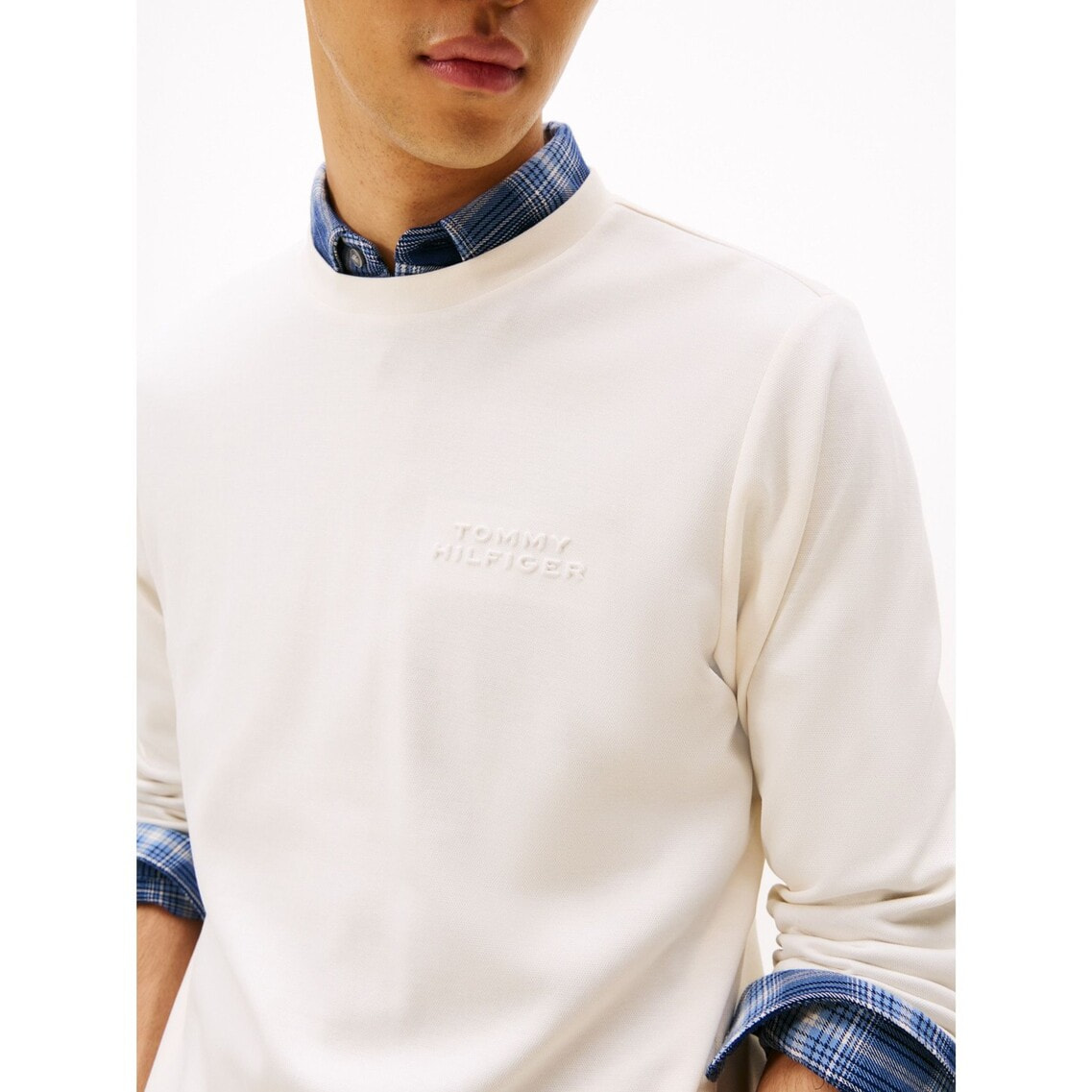 ピケインターロックロングスリーブTシャツ | トミー ヒルフィガー