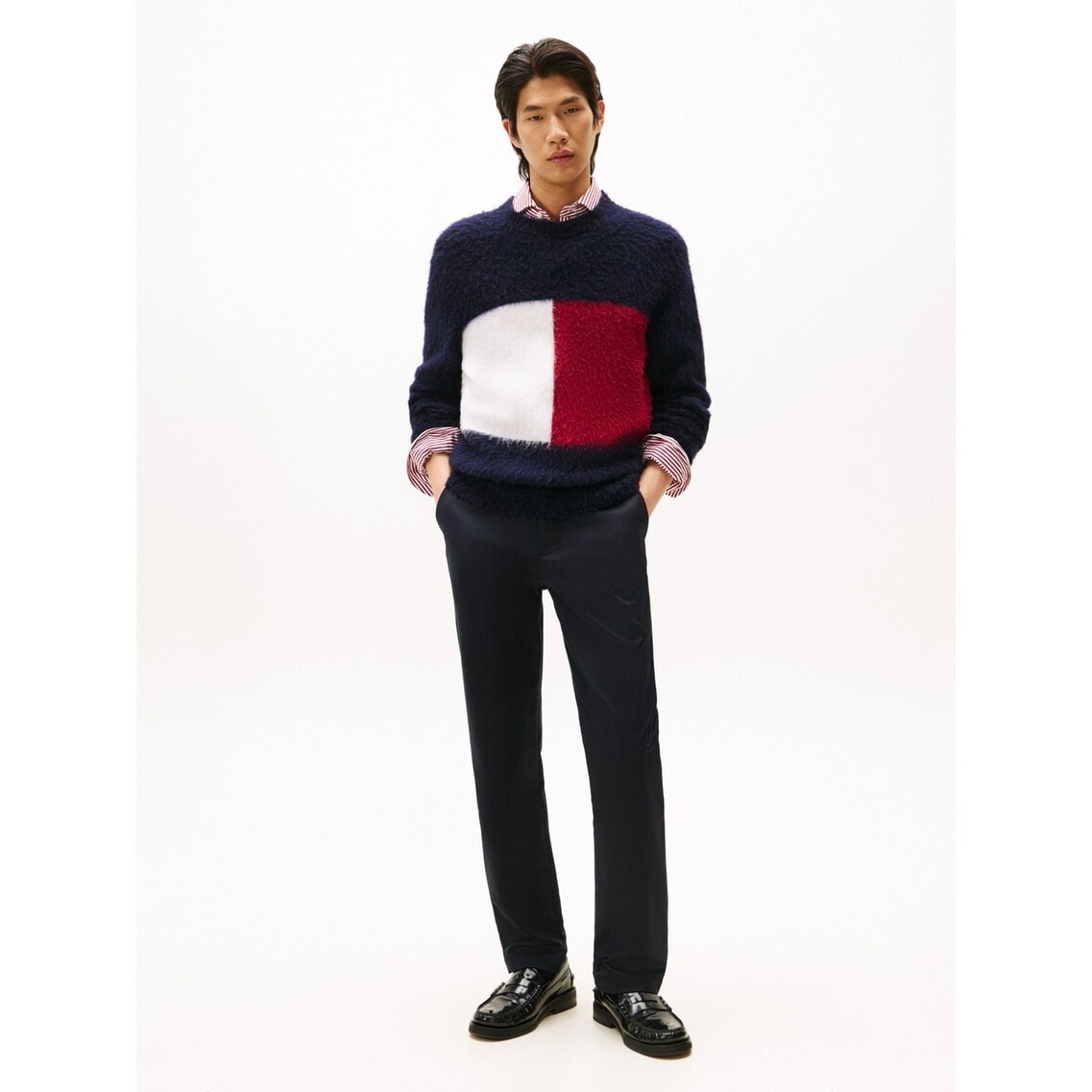 デントンテンセルストレッチチノパンツ | トミー ヒルフィガー