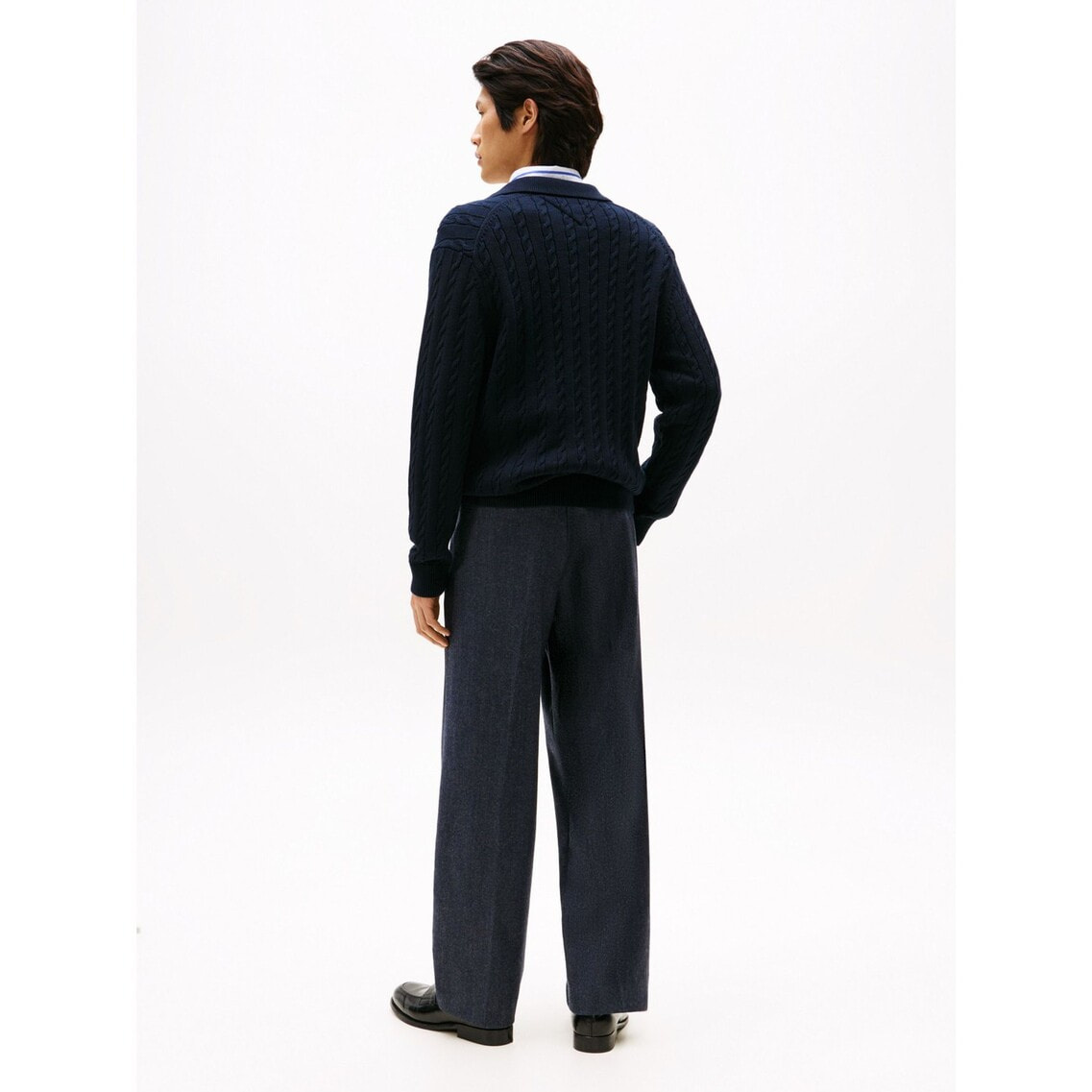 3点でさらに10％OFF】【Jung Hae In着用】コットンケーブルロング