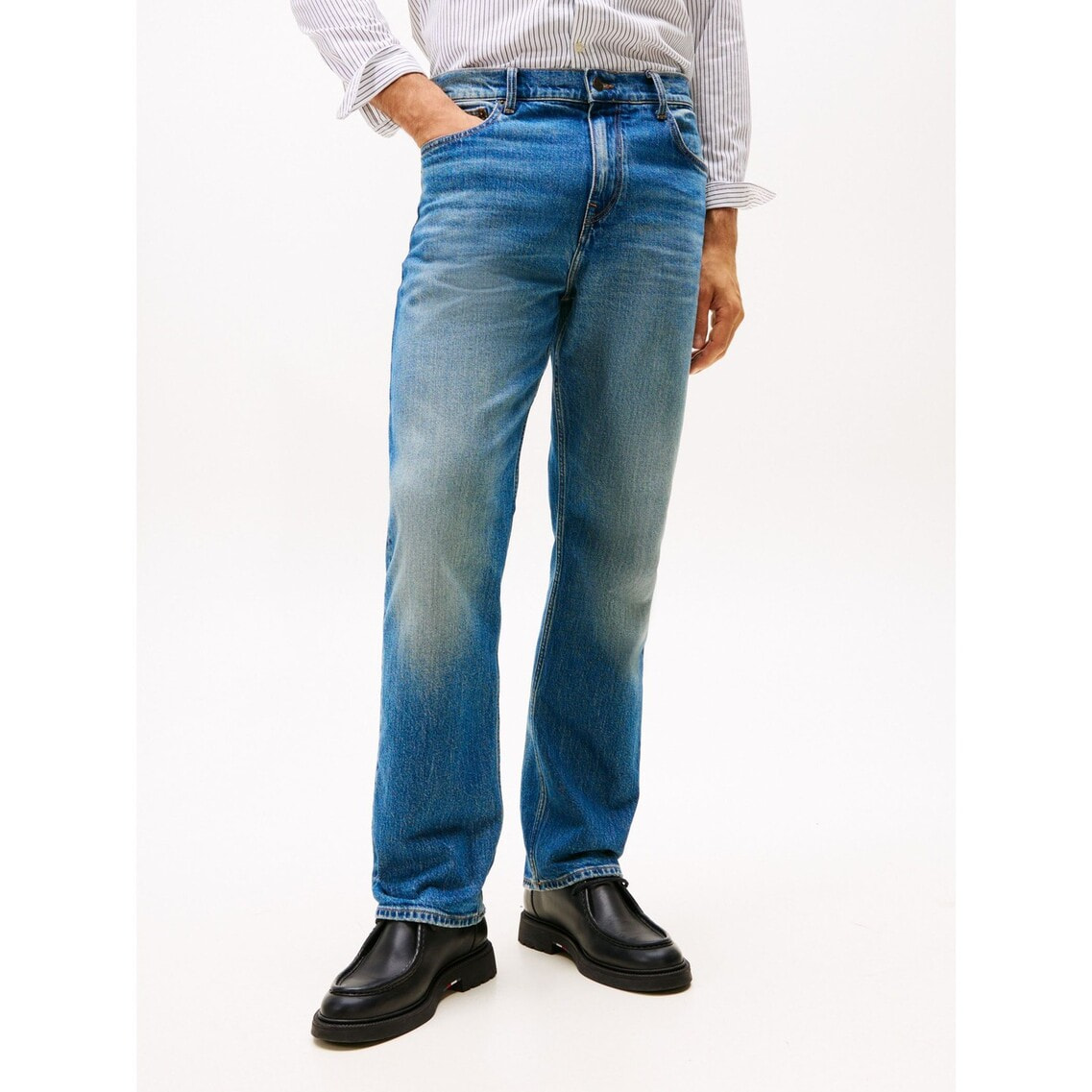 3点でさらに10％OFF】リラックスリバーブルージーンズ | トミー