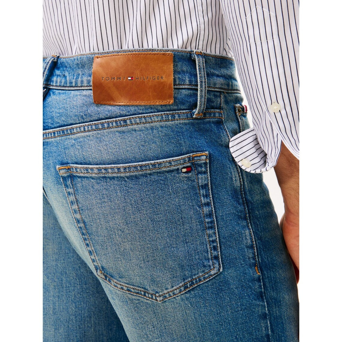 2点でさらに10％ off】リラックスリバーブルージーンズ | トミー