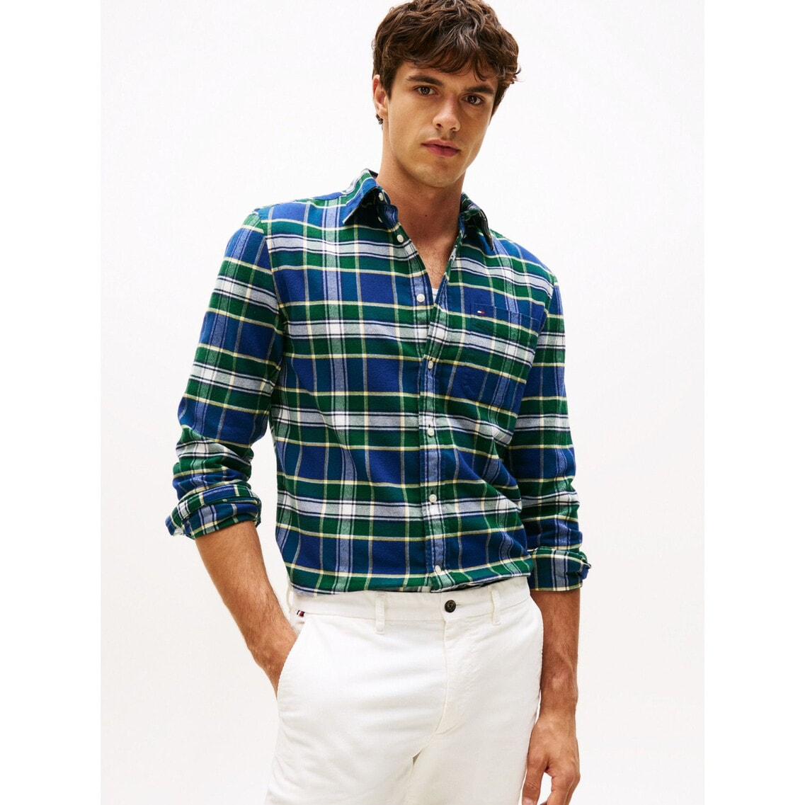 トミー ヒルフィガー（ ）/ヒーローフランネルタータンチェックシャツ ヒーローフランネルタータンチェックシャツ | トミー ヒルフィガー