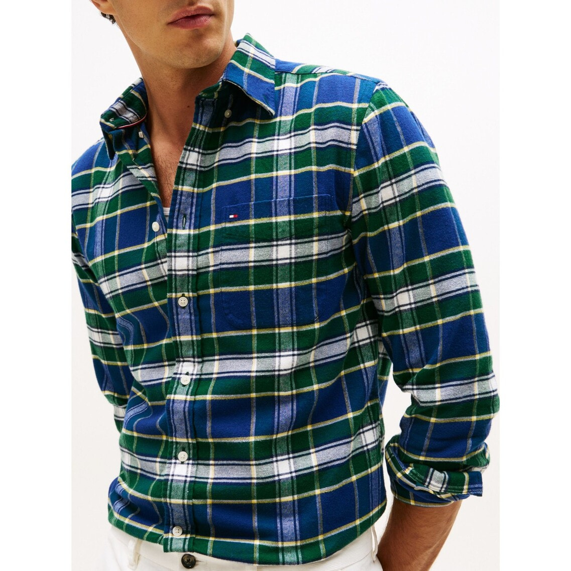 ヒーローフランネルタータンチェックシャツ | トミー ヒルフィガー