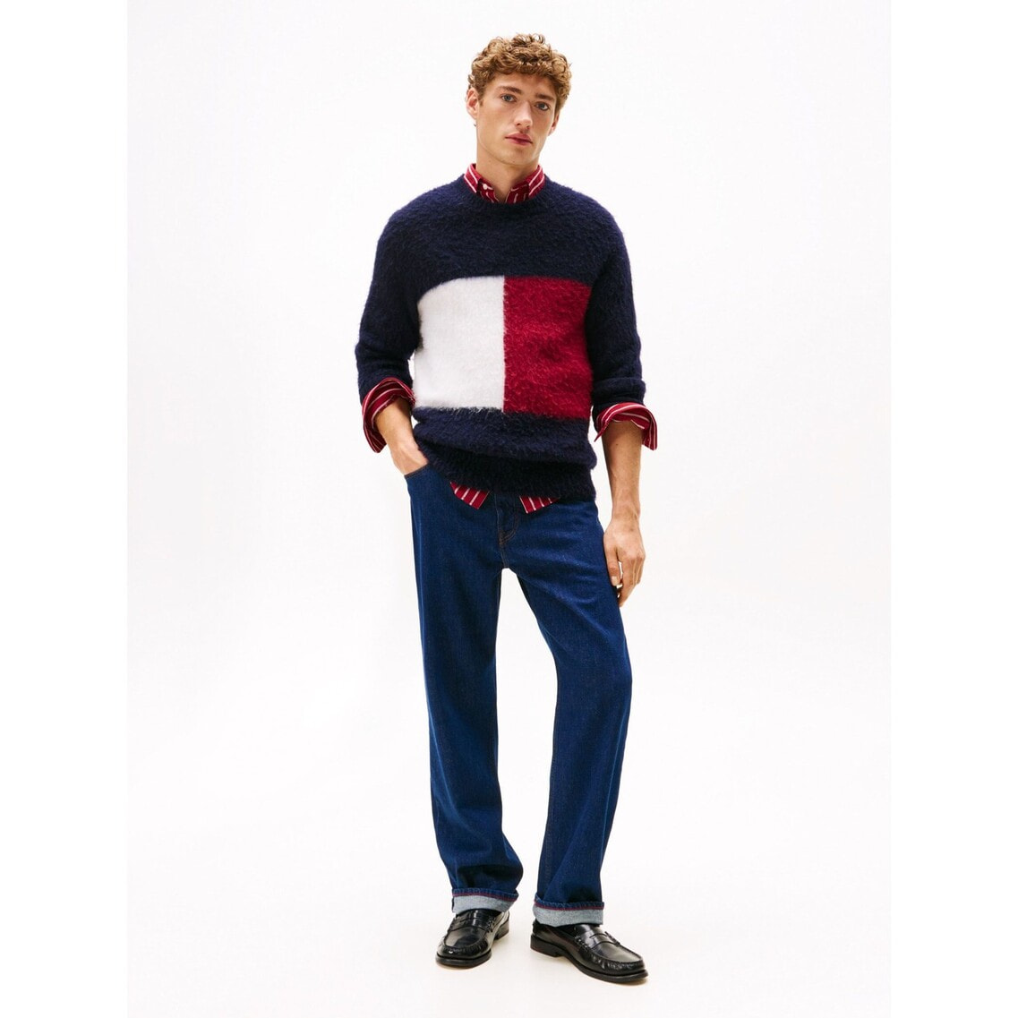 トミー ヒルフィガー（ ）/リラックスリバーインディゴジーンズ 3点でさらに10％OFF】リラックスリバーインディゴジーンズ | トミー