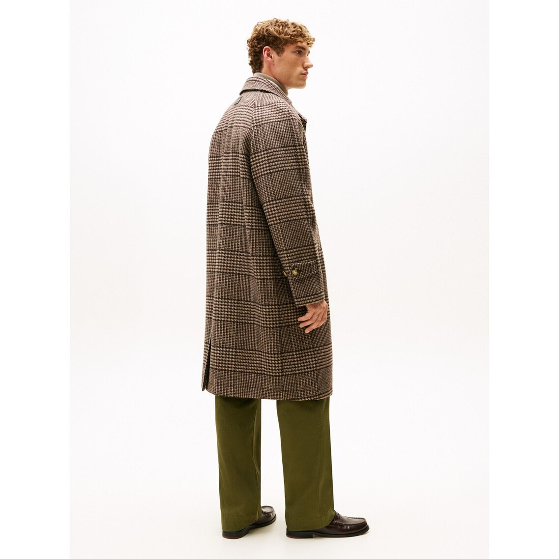 ウールチェックコート | トミー ヒルフィガー | トミー ヒルフィガー