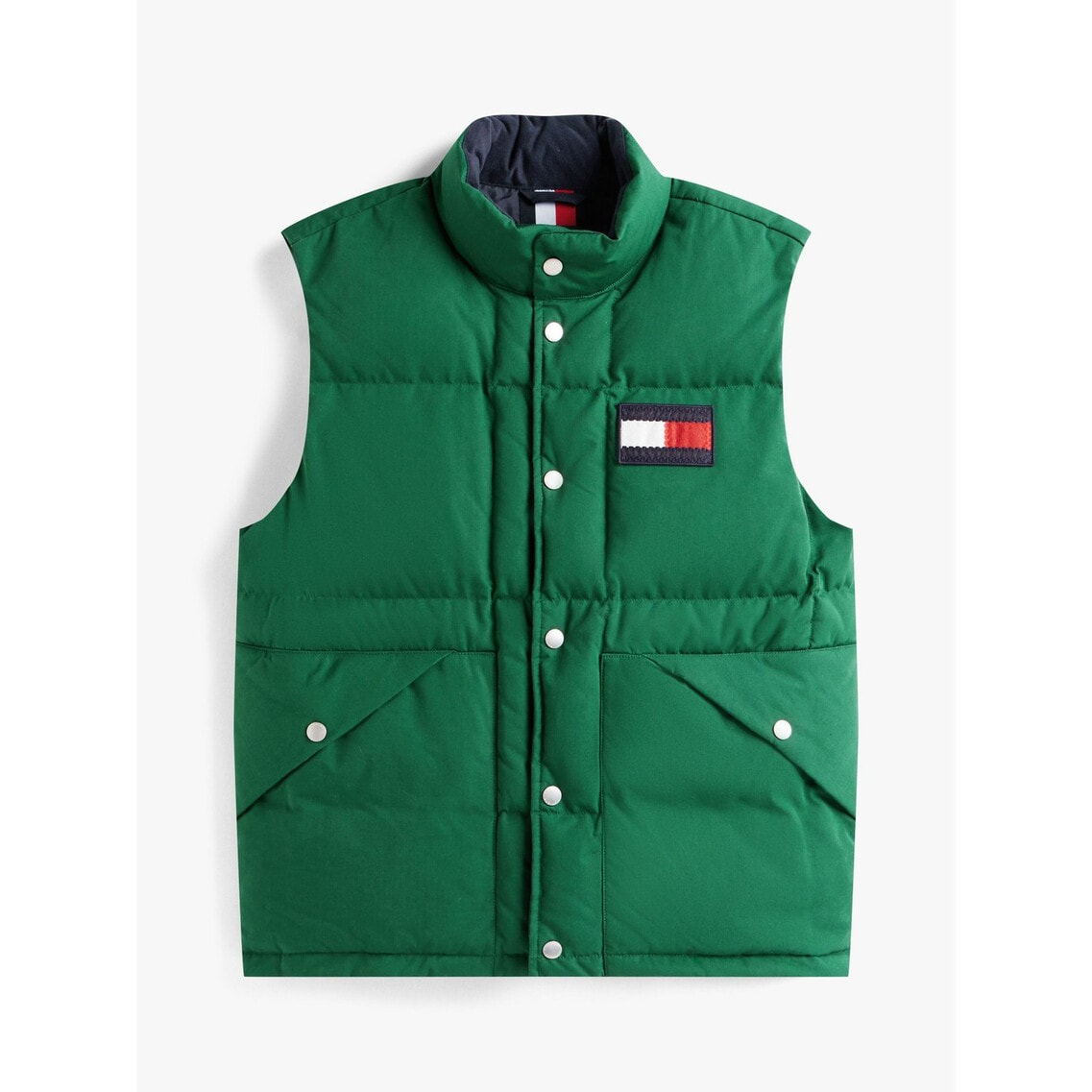 トミーヒルフィガー変わり種ダウンベスト トミー ヒルフィガー TOMMY HILFIGER ダウンベスト （ネイビー