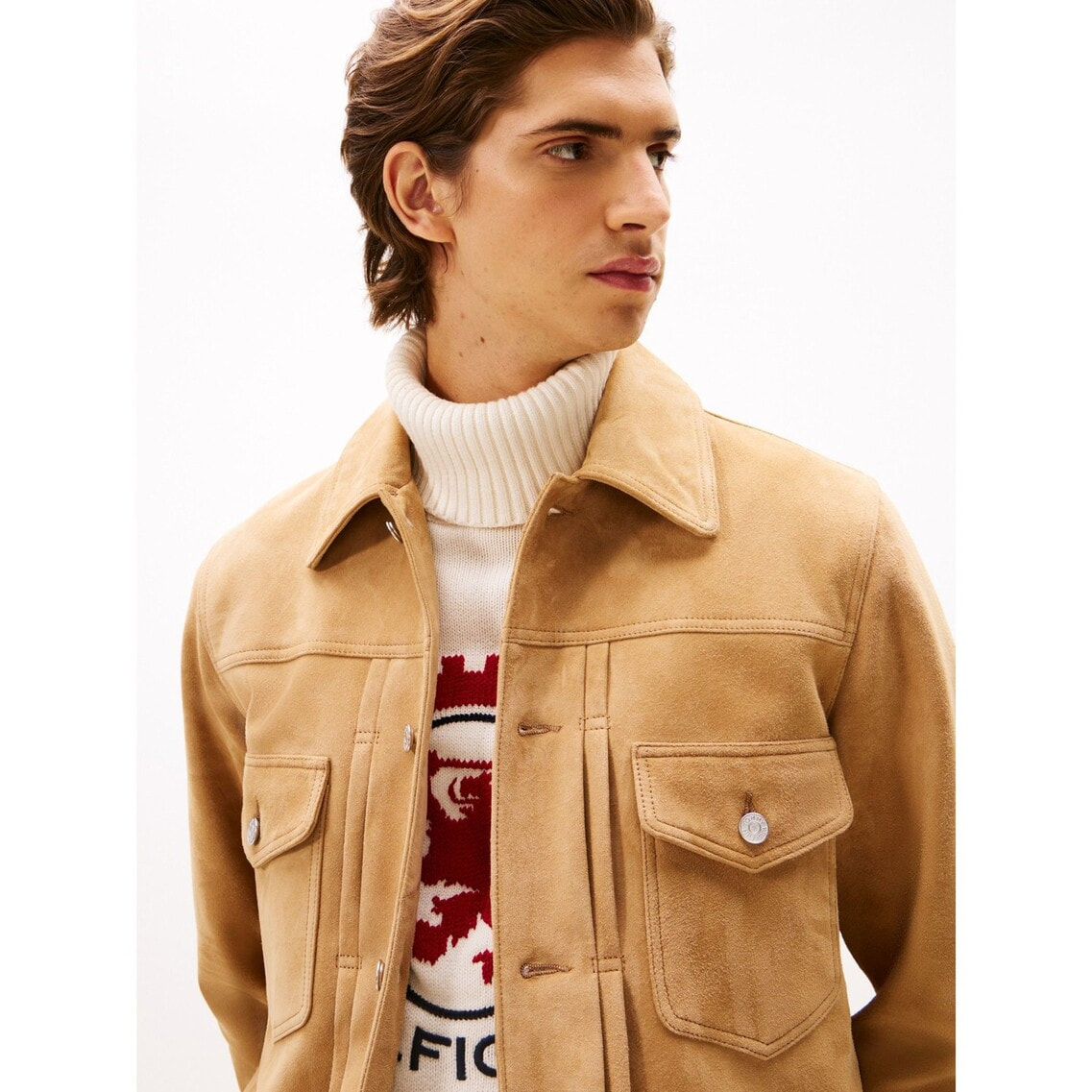 JungHaeIn着用】スウェードトラッカージャケット | トミー