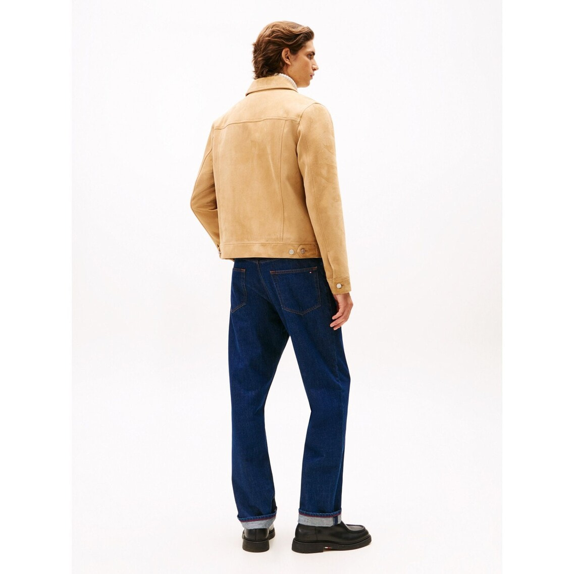 3点でさらに10％OFF】【JungHaeIn着用】スウェードトラッカー