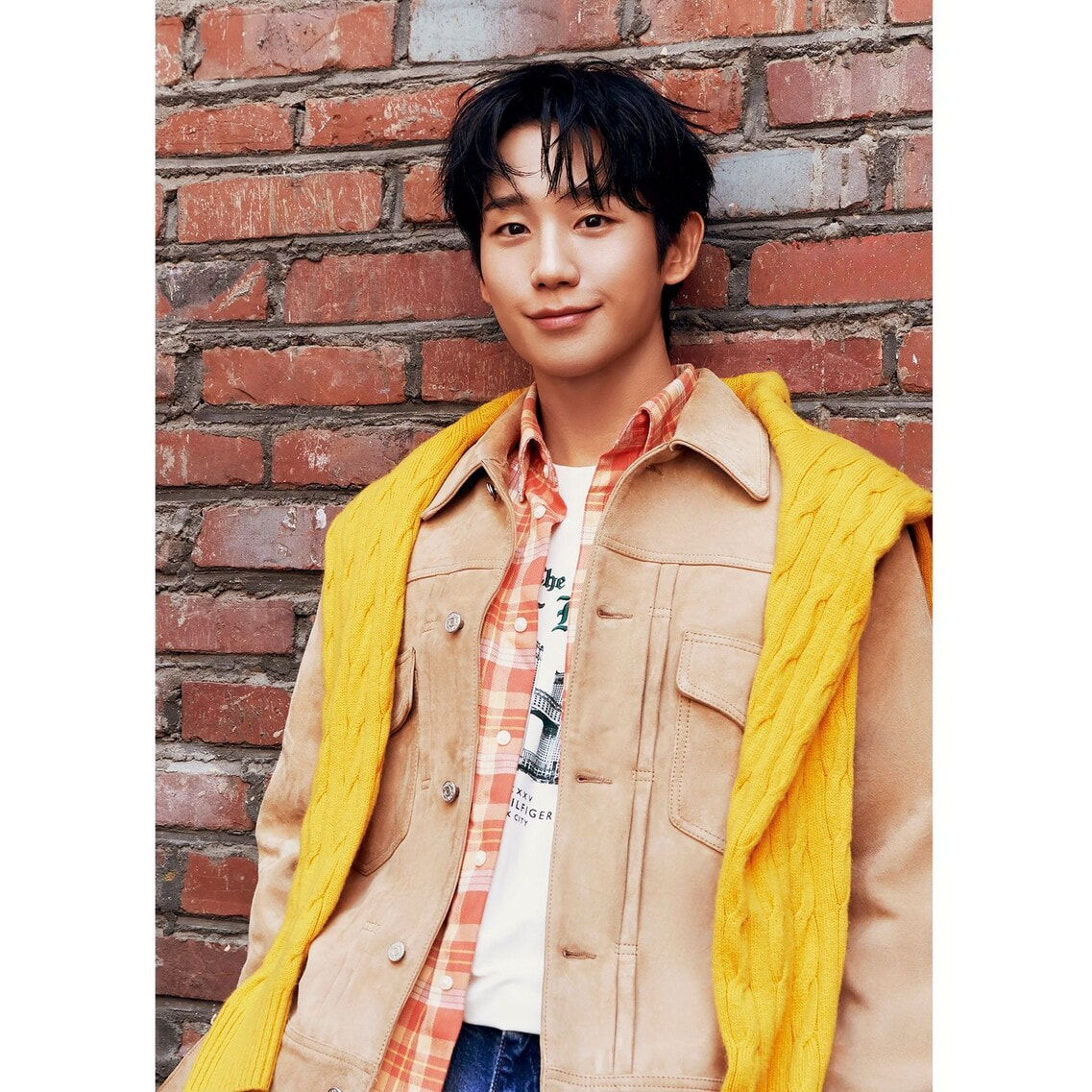 2点でさらに10％OFF】【JungHaeIn着用】スウェードトラッカー