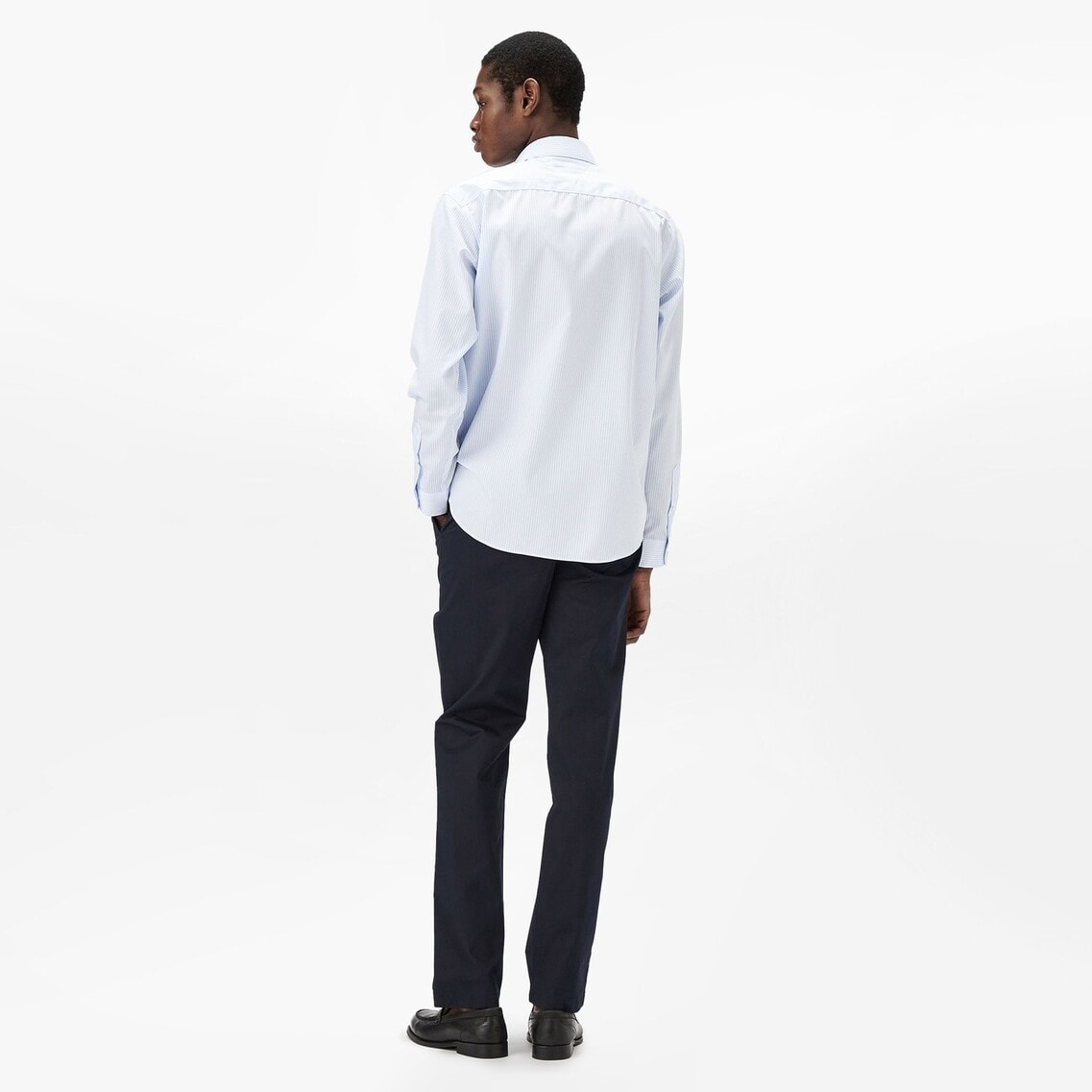【ペネロペ】トミーヒルフィガー スーツセット シャツ 110 ネイビー BOYS ストレッチオックスフォードシャツ | トミー ヒルフィガー