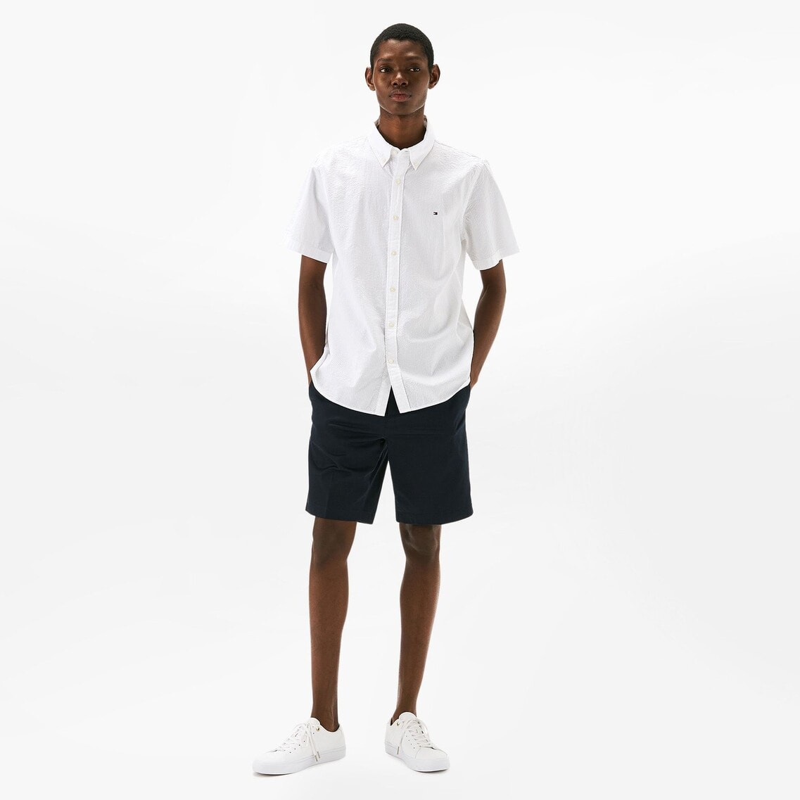 MILK レトロダイナー風ショートパンツ さらに10%off】コットンサテンプルオンショートパンツ | トミー