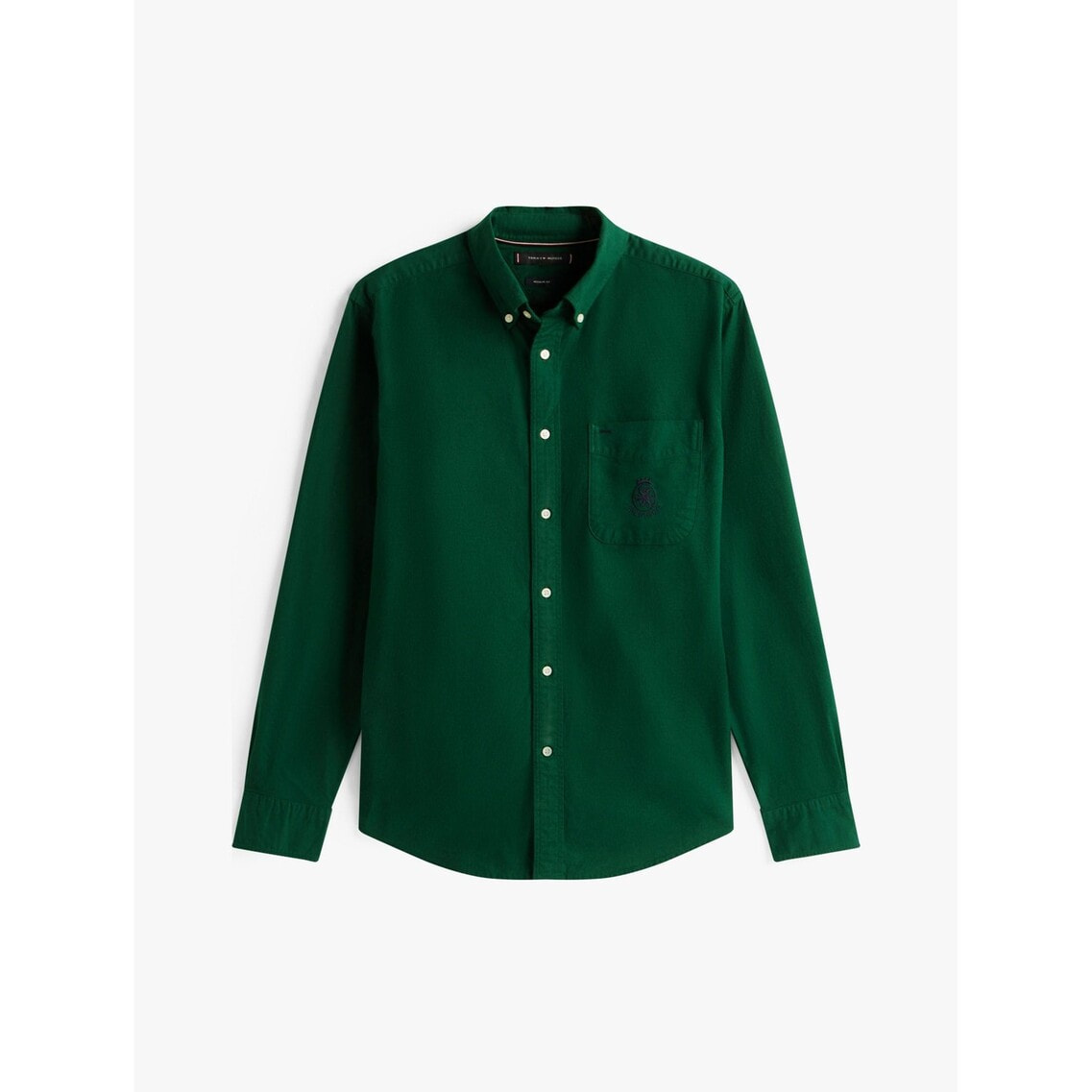 トミー ヒルフィガー（ ）/ブラッシュオックスフォードクレストポケットシャツ 3点でさらに10％OFF】ブラッシュオックスフォードクレストポケット