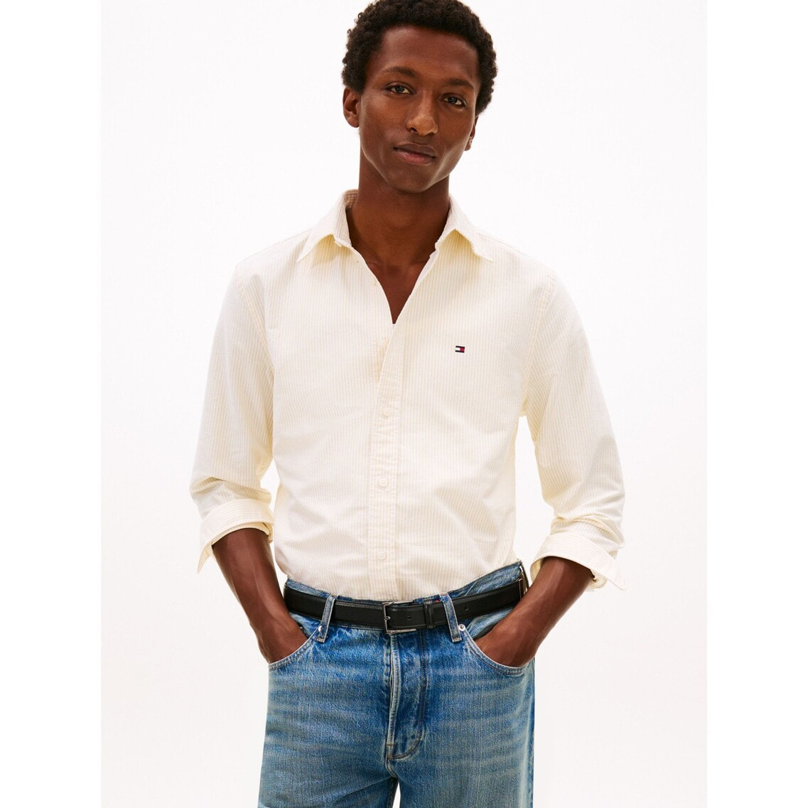 ヘリテージオックスフォードストライプシャツ | トミー ヒルフィガー