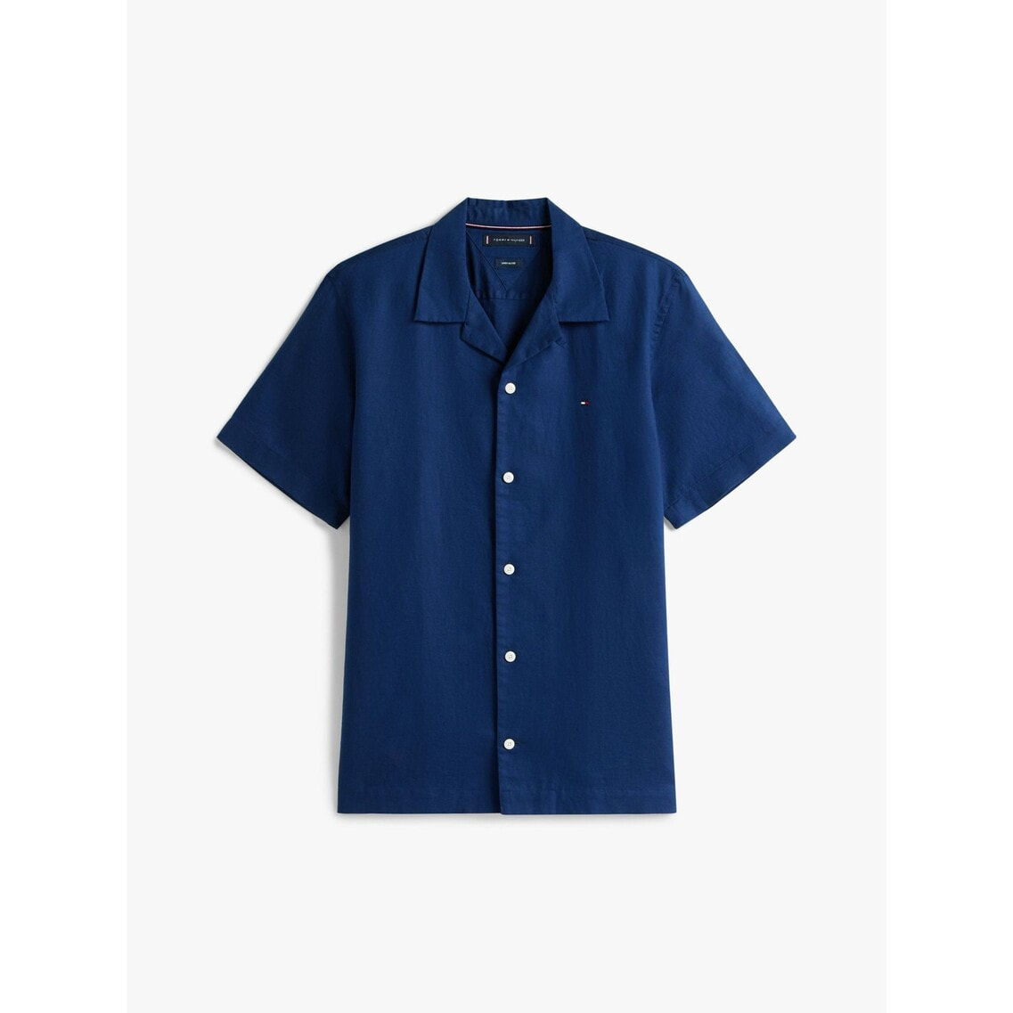 boohoo◆PocketDetail◆リネンブレンド◆シャツ＆ショーツセット セール】リネンブレンドシャツ＜セットアップ対応＞（シャツ