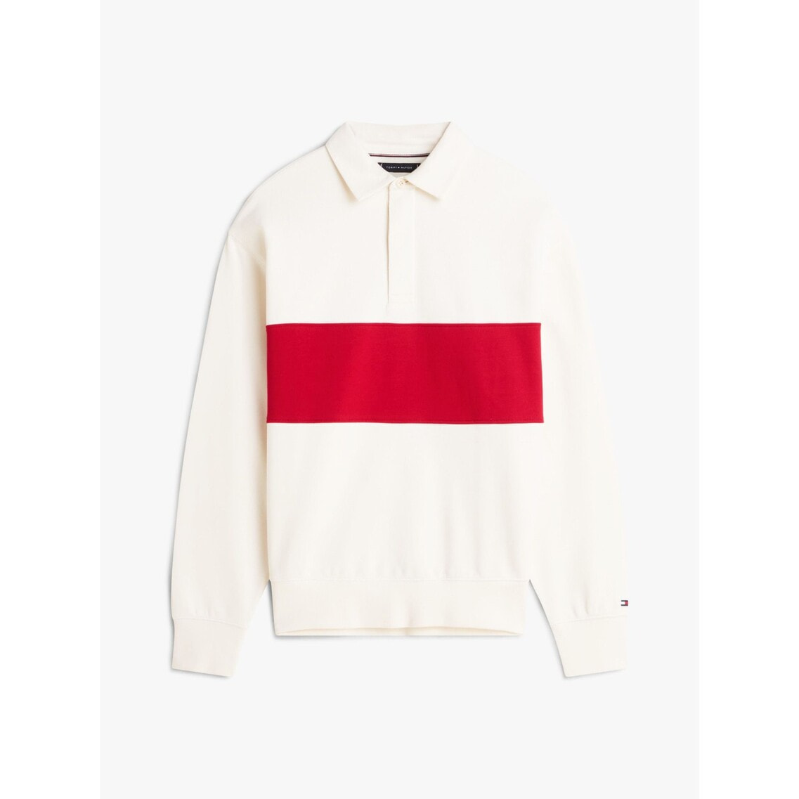 フリースカラーブロックラガーシャツ | トミー ヒルフィガー | トミー