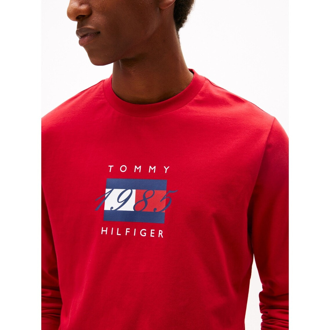 ライナーフラッググラフィックロングスリーブTシャツ | トミー