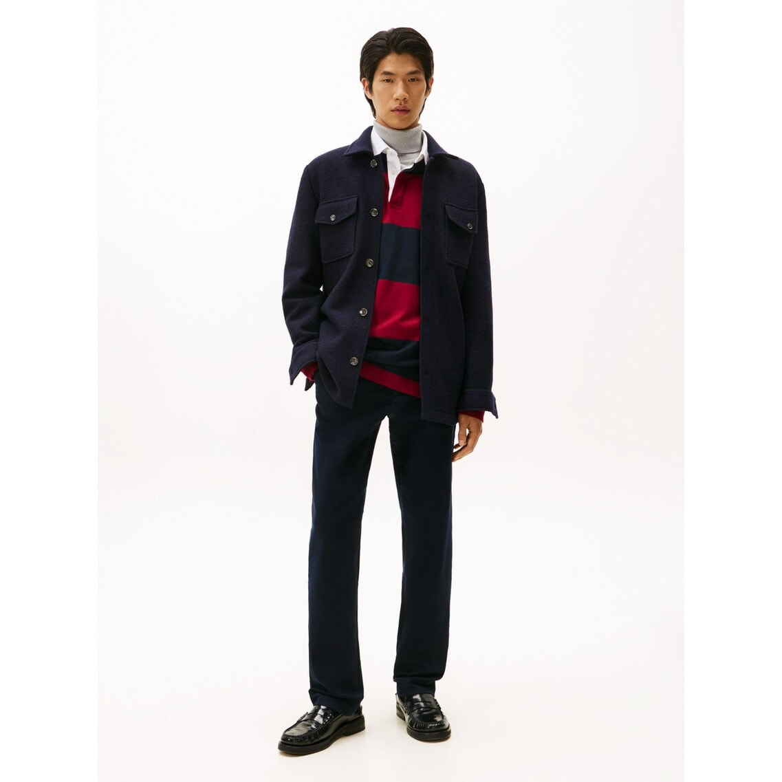 KK デントンブラッシュツイルチノパンツ | トミー ヒルフィガー | トミー