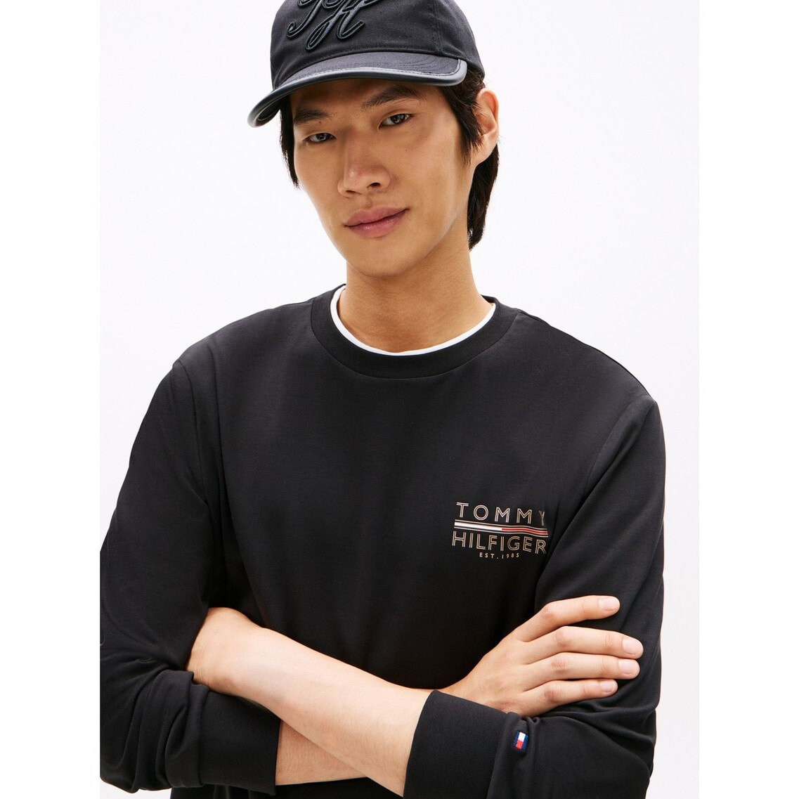 アイコンインターロックロングスリーブTシャツ | トミー ヒルフィガー