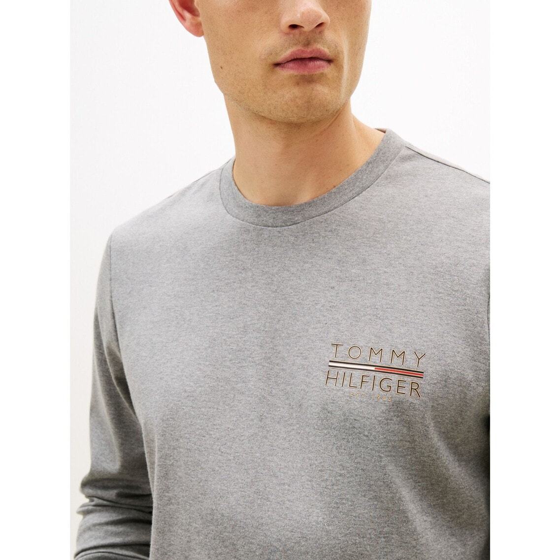 トミー ヒルフィガー（ ）/アイコンインターロックロングスリーブTシャツ アイコンインターロックロングスリーブTシャツ | トミー ヒルフィガー