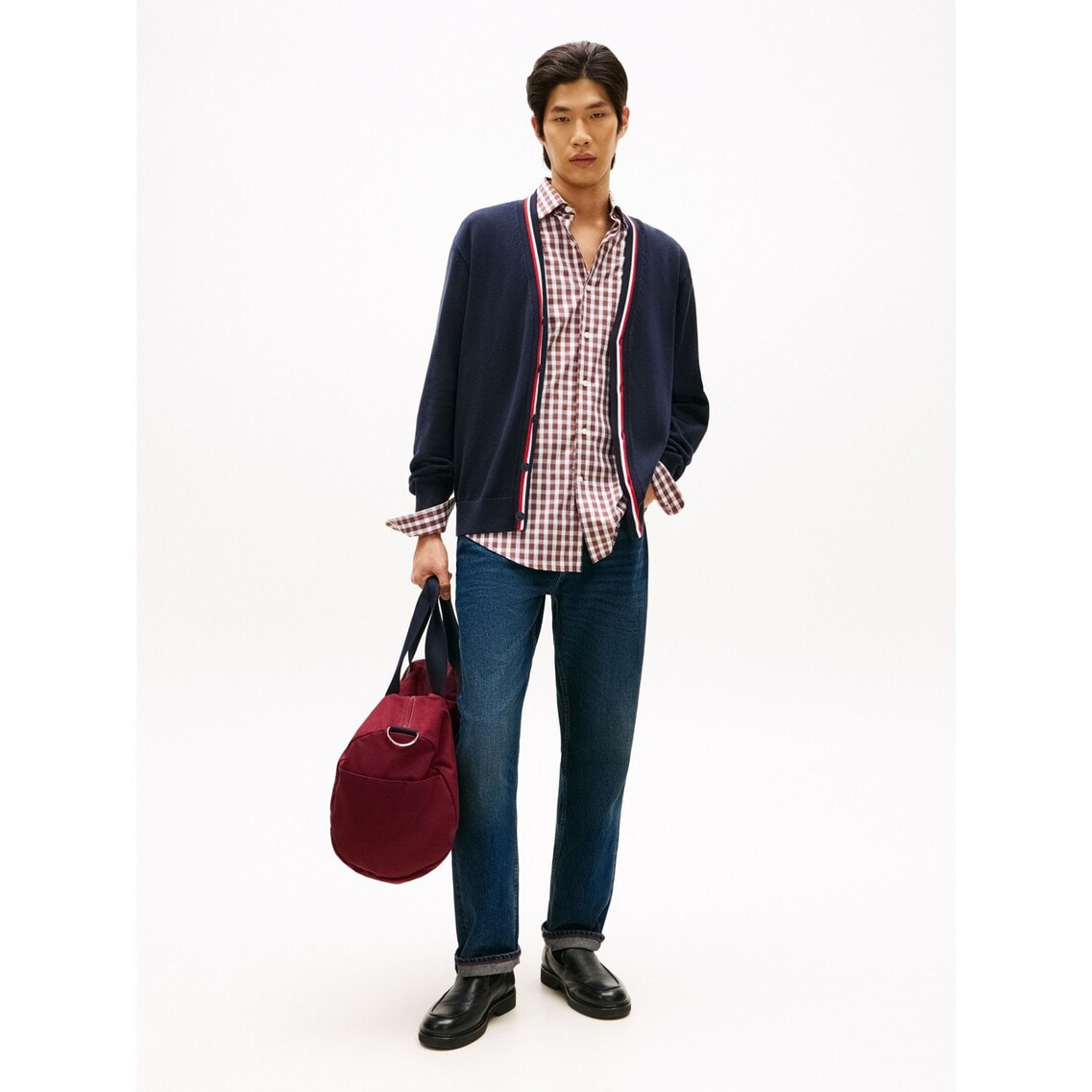 シグネチャートリムカーディガン | トミー ヒルフィガー | トミー