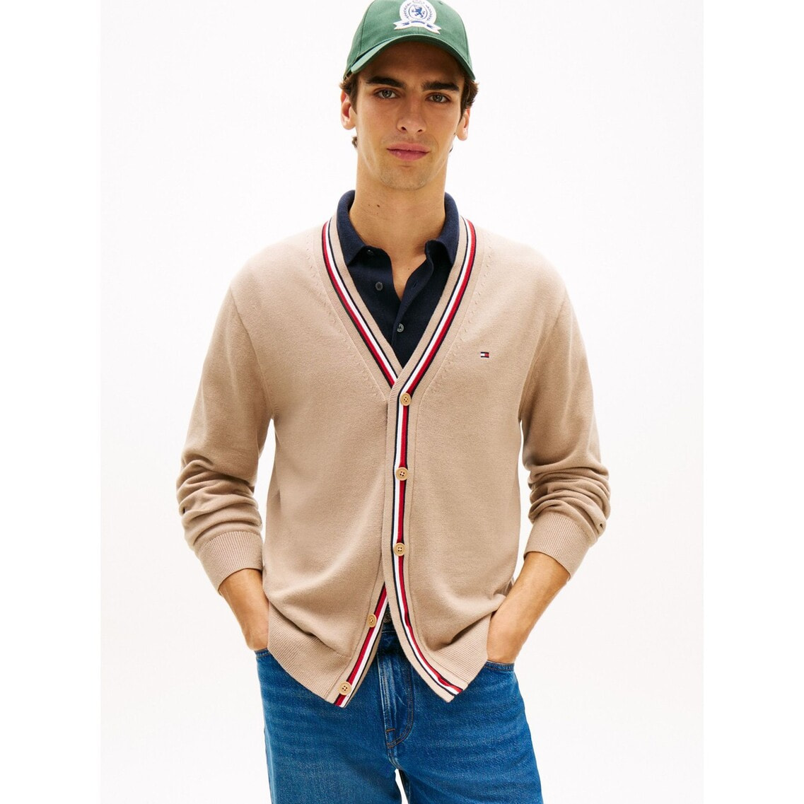 シグネチャートリムカーディガン | トミー ヒルフィガー | トミー