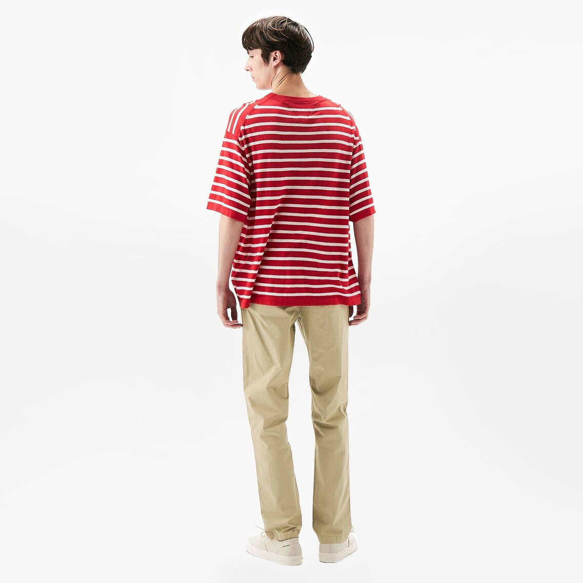 関税込＊ ＊ヒルフィガー リンガーニット Tシャツ 2点でさらに10％OFF】リンガーニットTシャツ | トミー