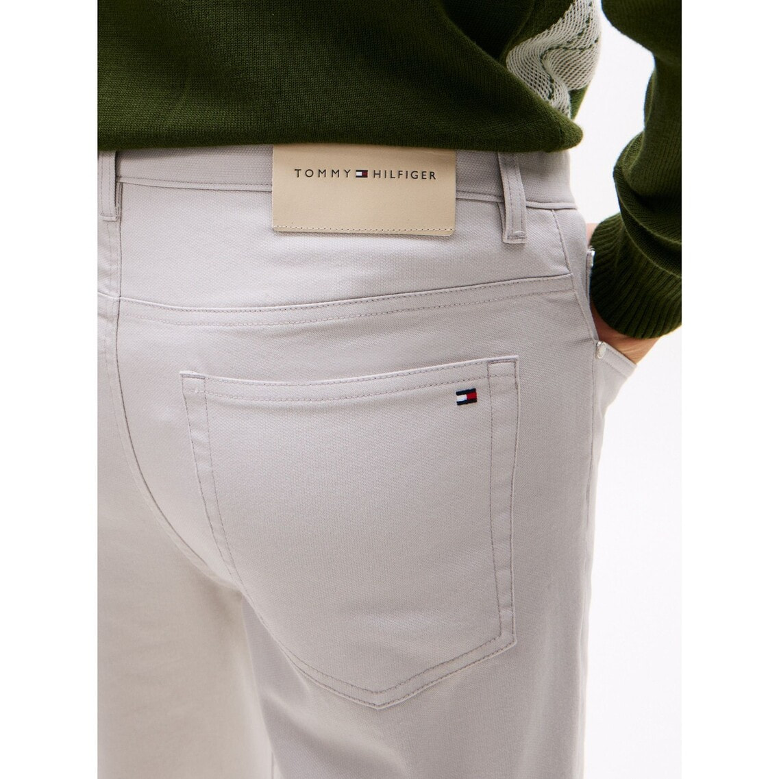 CMM10 5個 プレミアムストラクチャー5ポケットパンツ | トミー ヒルフィガー