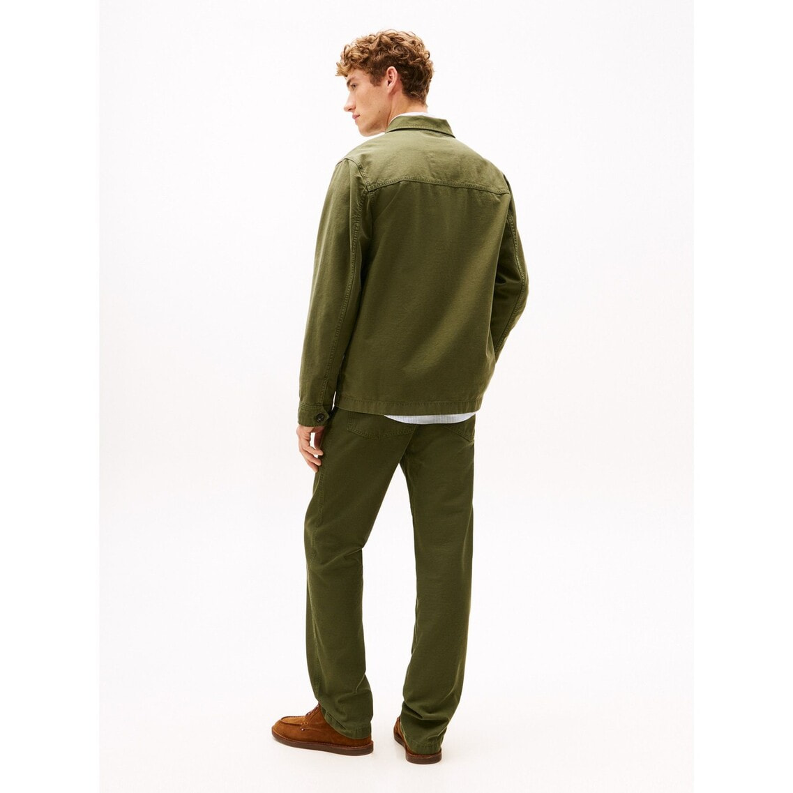 ガーメントダイユーティリティシャツジャケット | トミー ヒルフィガー