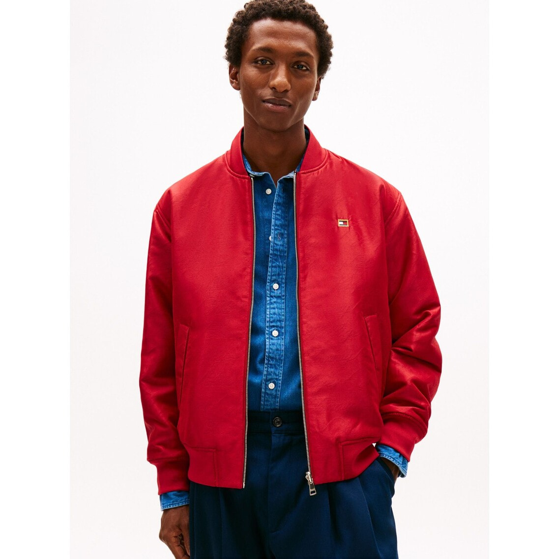 パデッドリバーシブルボンバージャケット | トミー ヒルフィガー