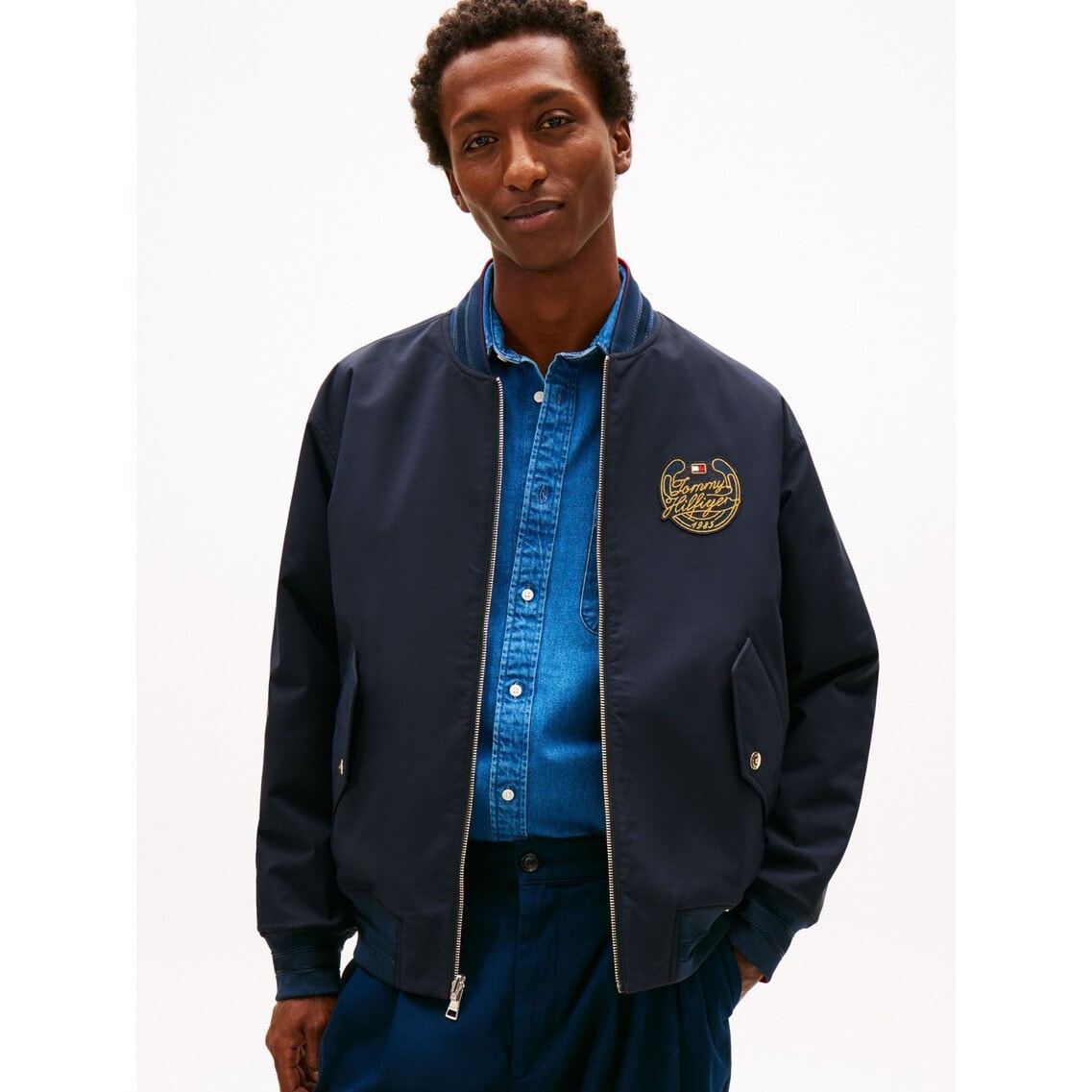 パデッドリバーシブルボンバージャケット | トミー ヒルフィガー