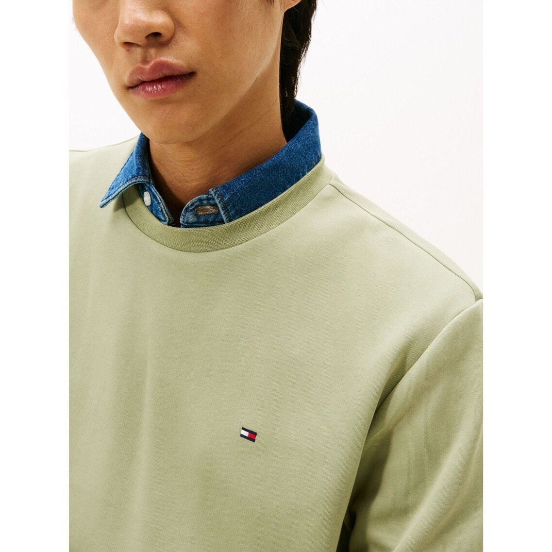 エッセンシャルインテクノクルーネックトレーナー | トミー