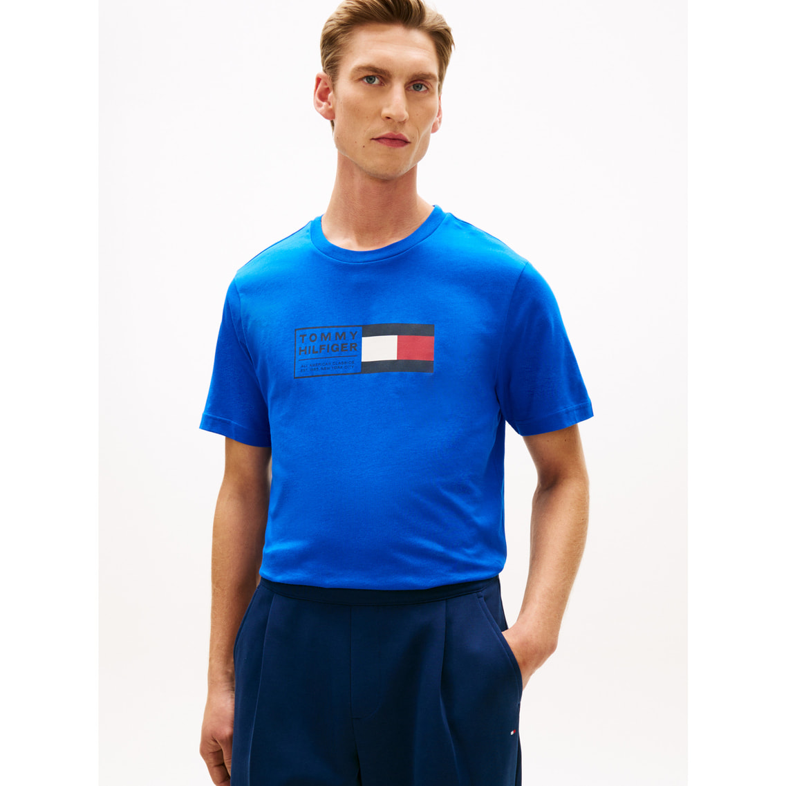 ブランドラブテキストボックスTシャツ | トミー ヒルフィガー | トミー