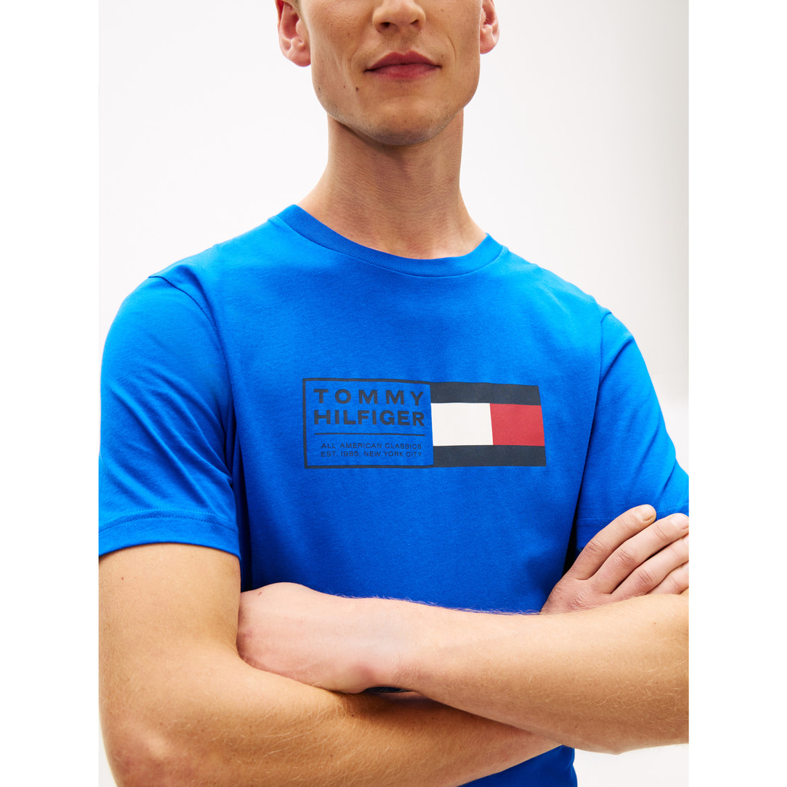 ブランドラブテキストボックスTシャツ | トミー ヒルフィガー | トミー