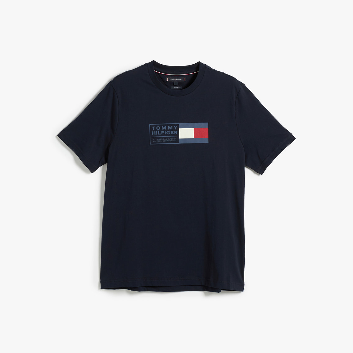 み～ ブランドラブテキストボックスTシャツ | トミー ヒルフィガー | トミー