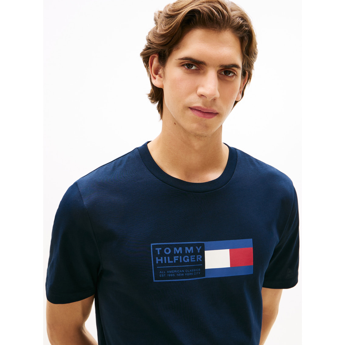 ブランドラブテキストボックスTシャツ | トミー ヒルフィガー | トミー