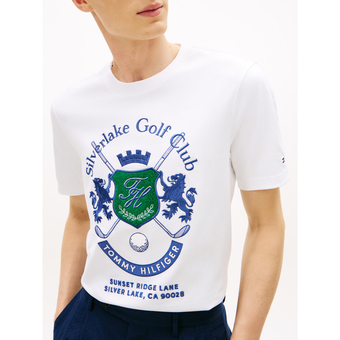 カントリークラブインターロックTシャツ | トミー ヒルフィガー