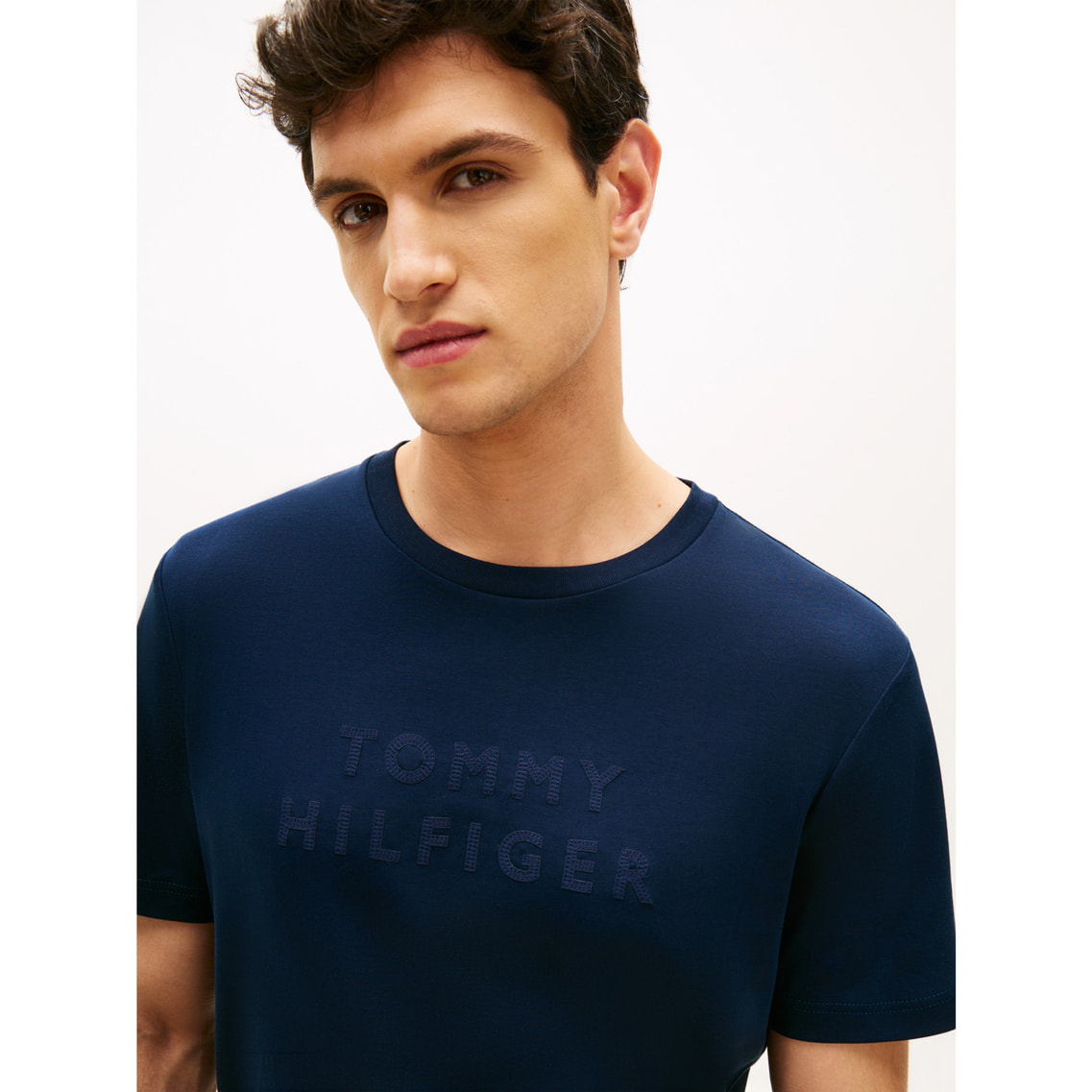 ミックスメディアインターロックTシャツ | トミー ヒルフィガー
