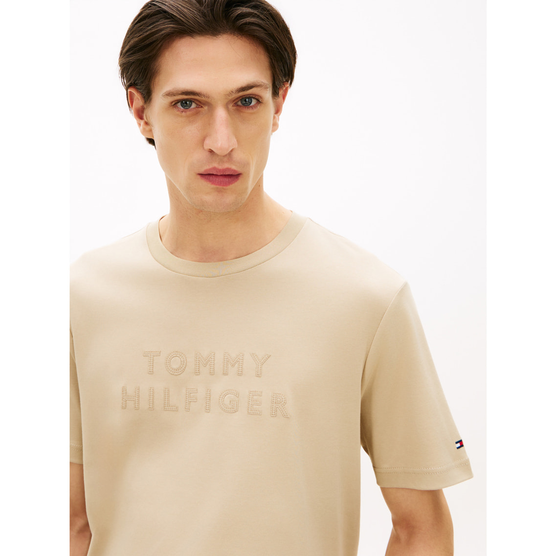 ミックスメディアインターロックTシャツ | トミー ヒルフィガー
